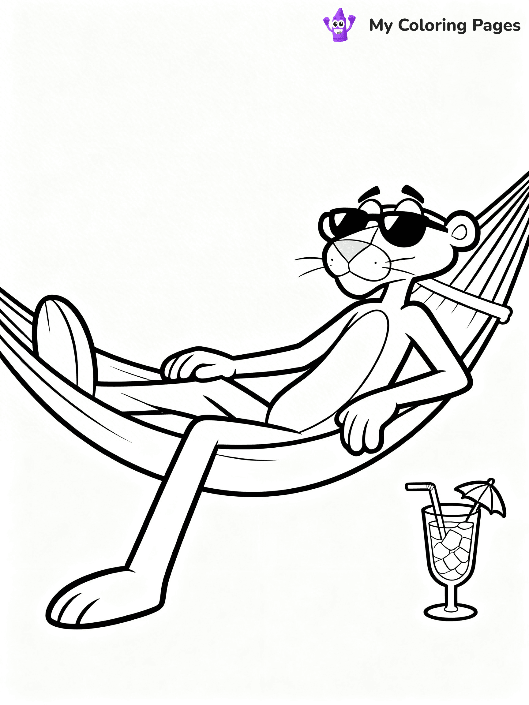 Pink Panther Coloring Pages - 10