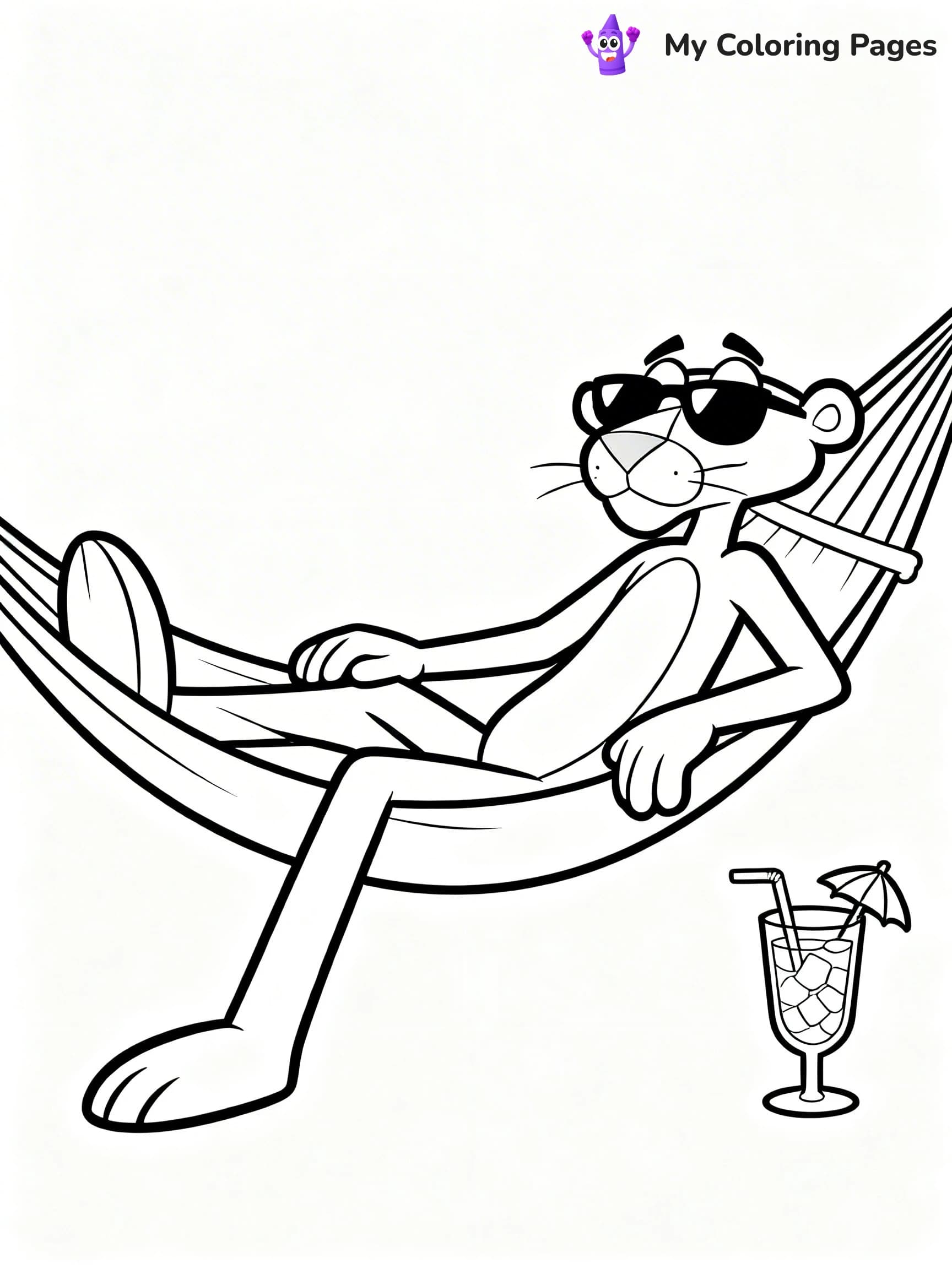 Pink Panther Coloring Pages - 10