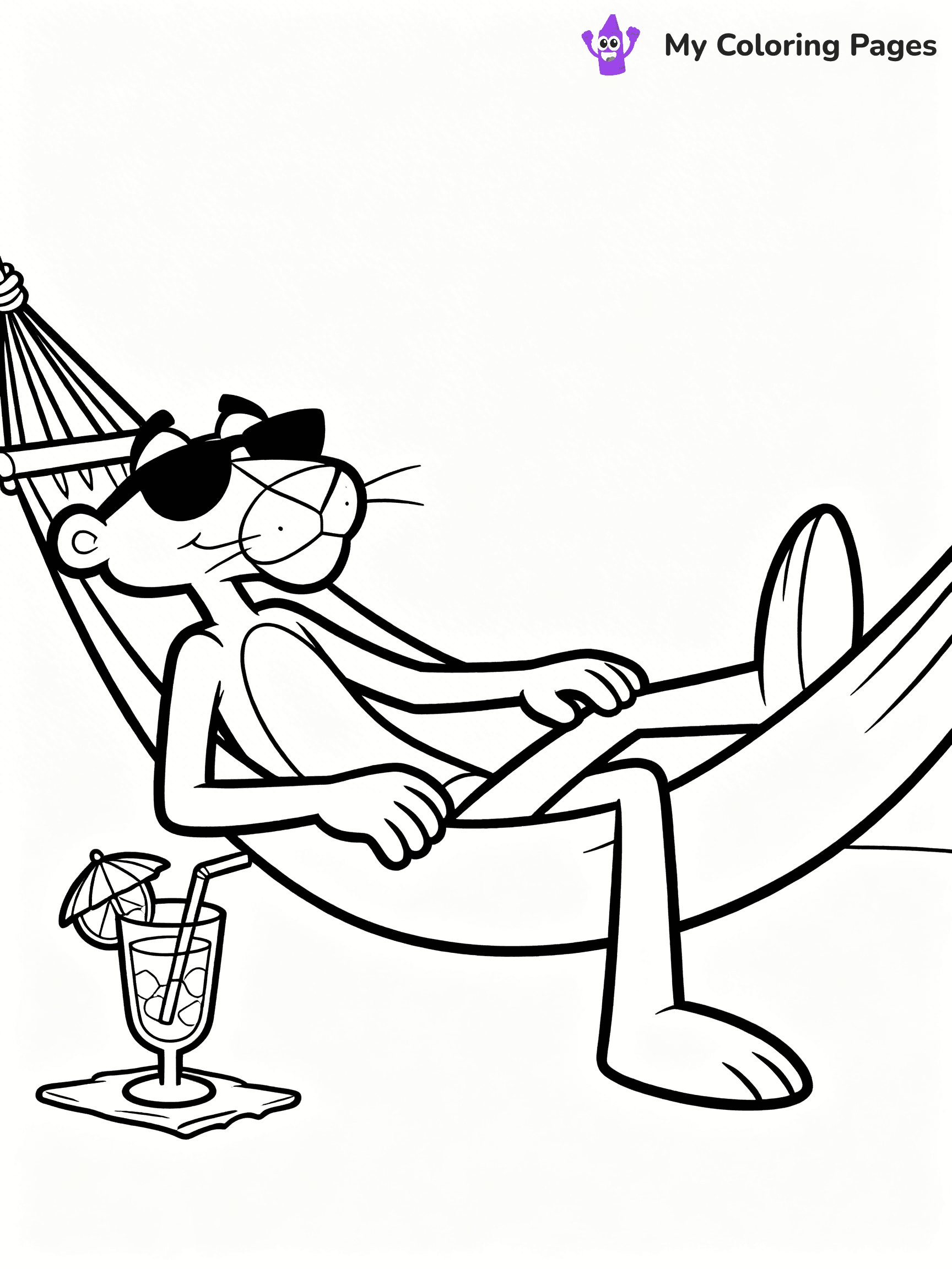 Pink Panther Coloring Pages - 9