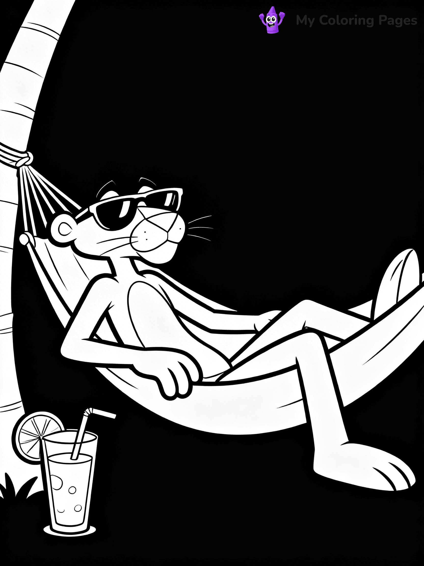 Pink Panther Coloring Pages - 8