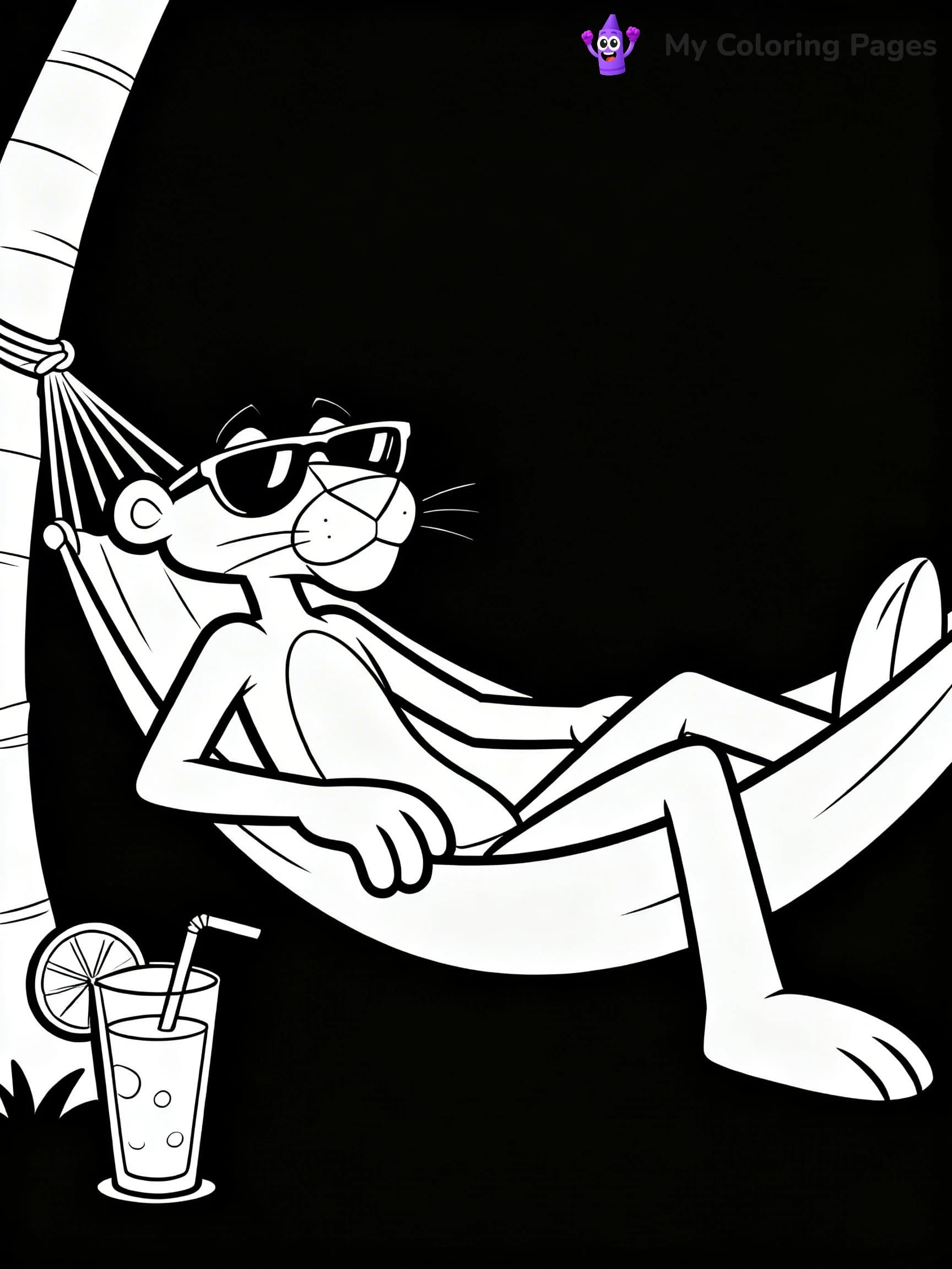 Pink Panther Coloring Pages - 8
