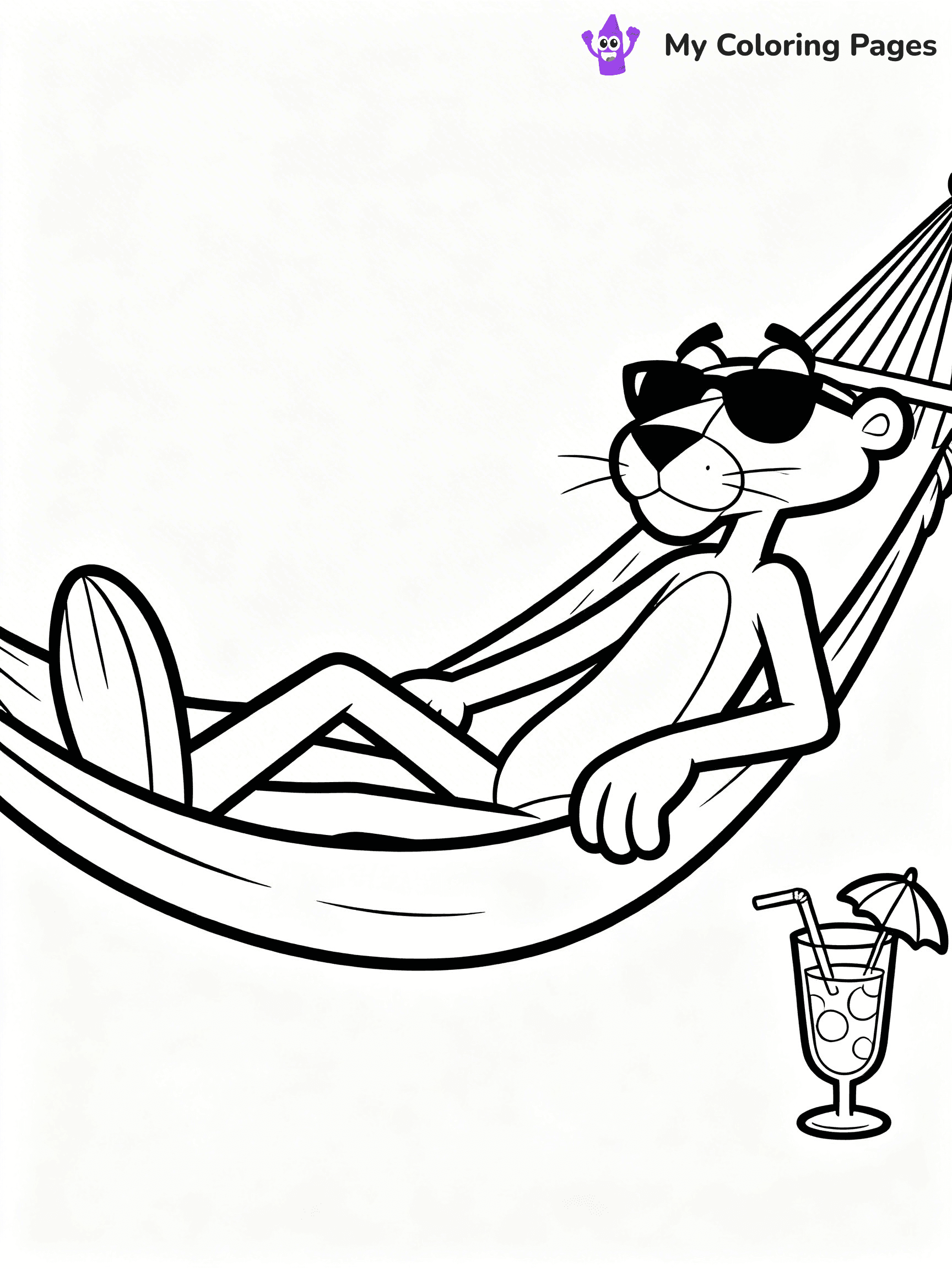 Pink Panther Coloring Pages - 7