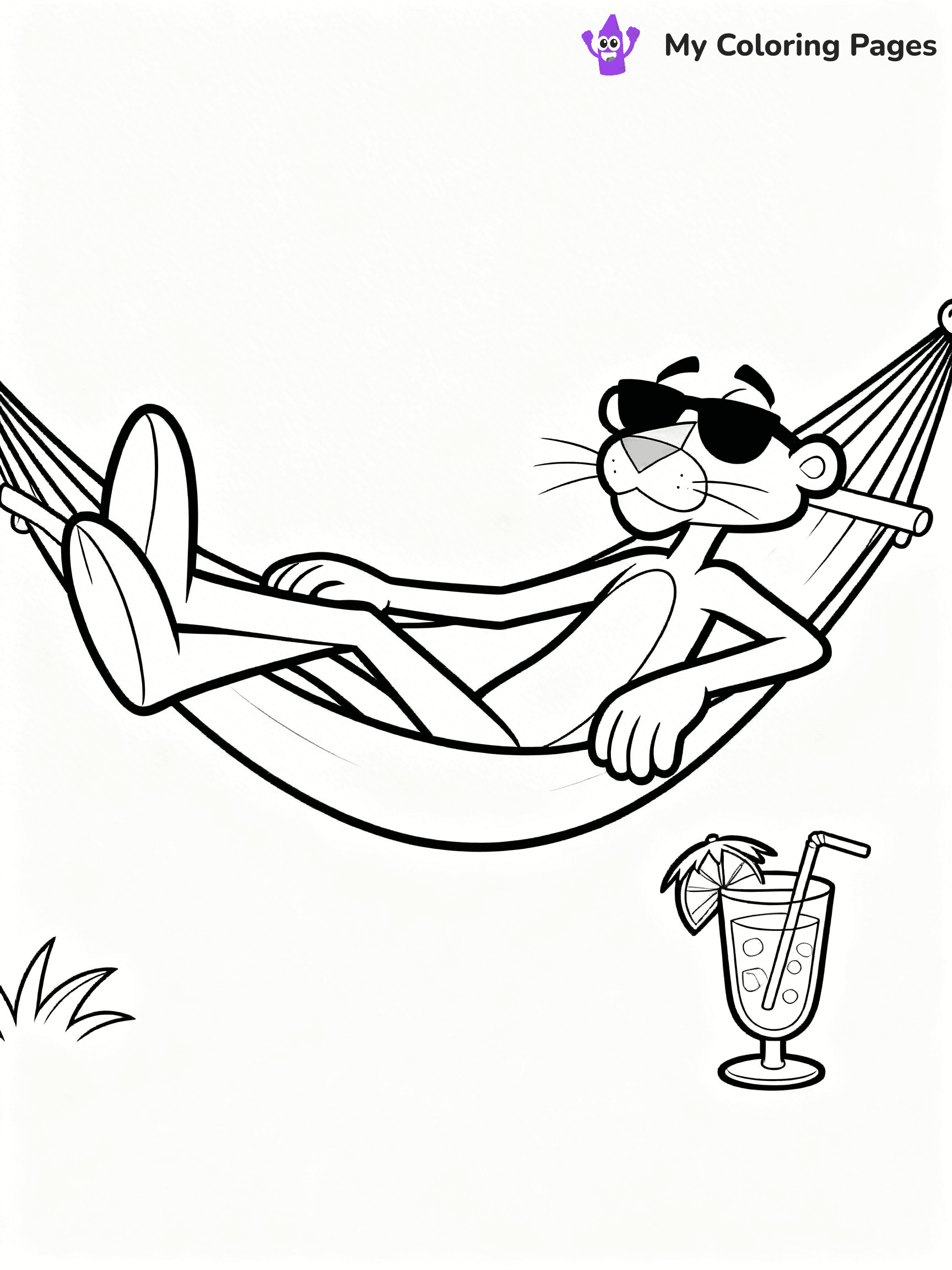 Pink Panther Coloring Pages - 6