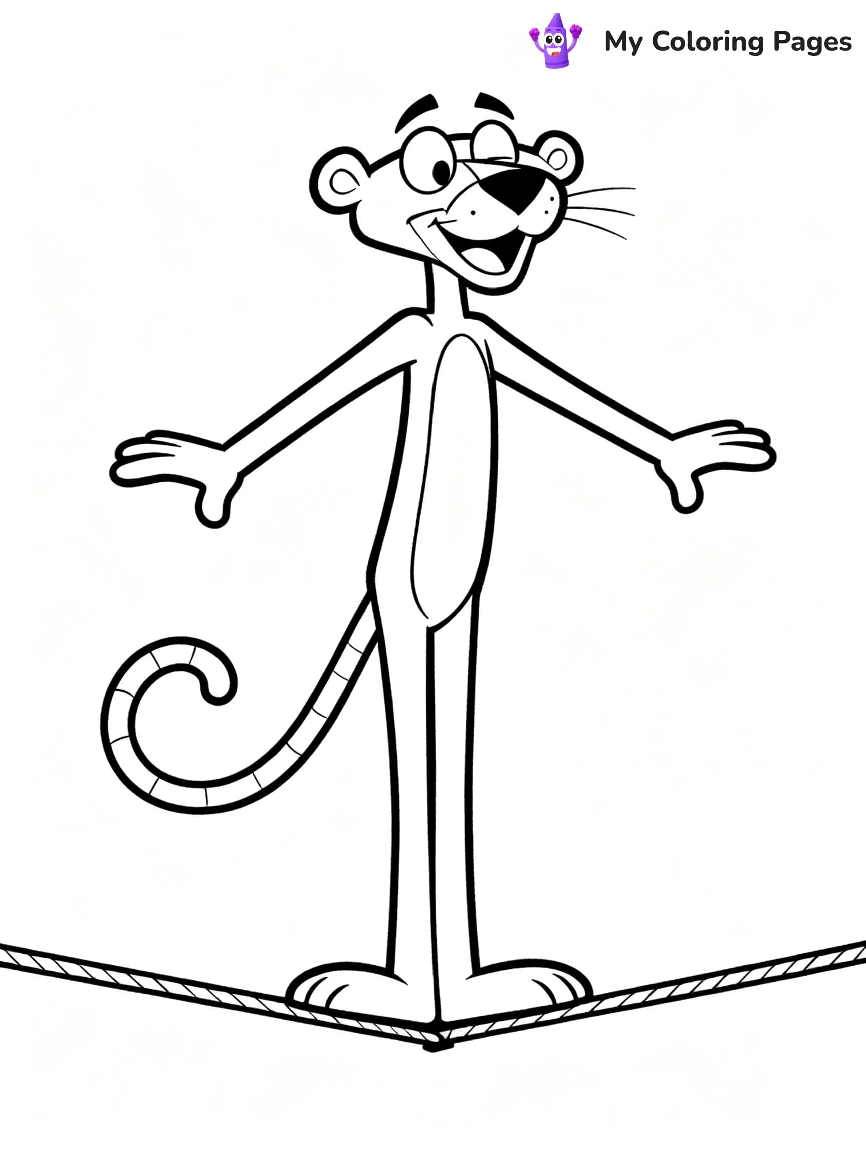 Pink Panther Coloring Pages - 4
