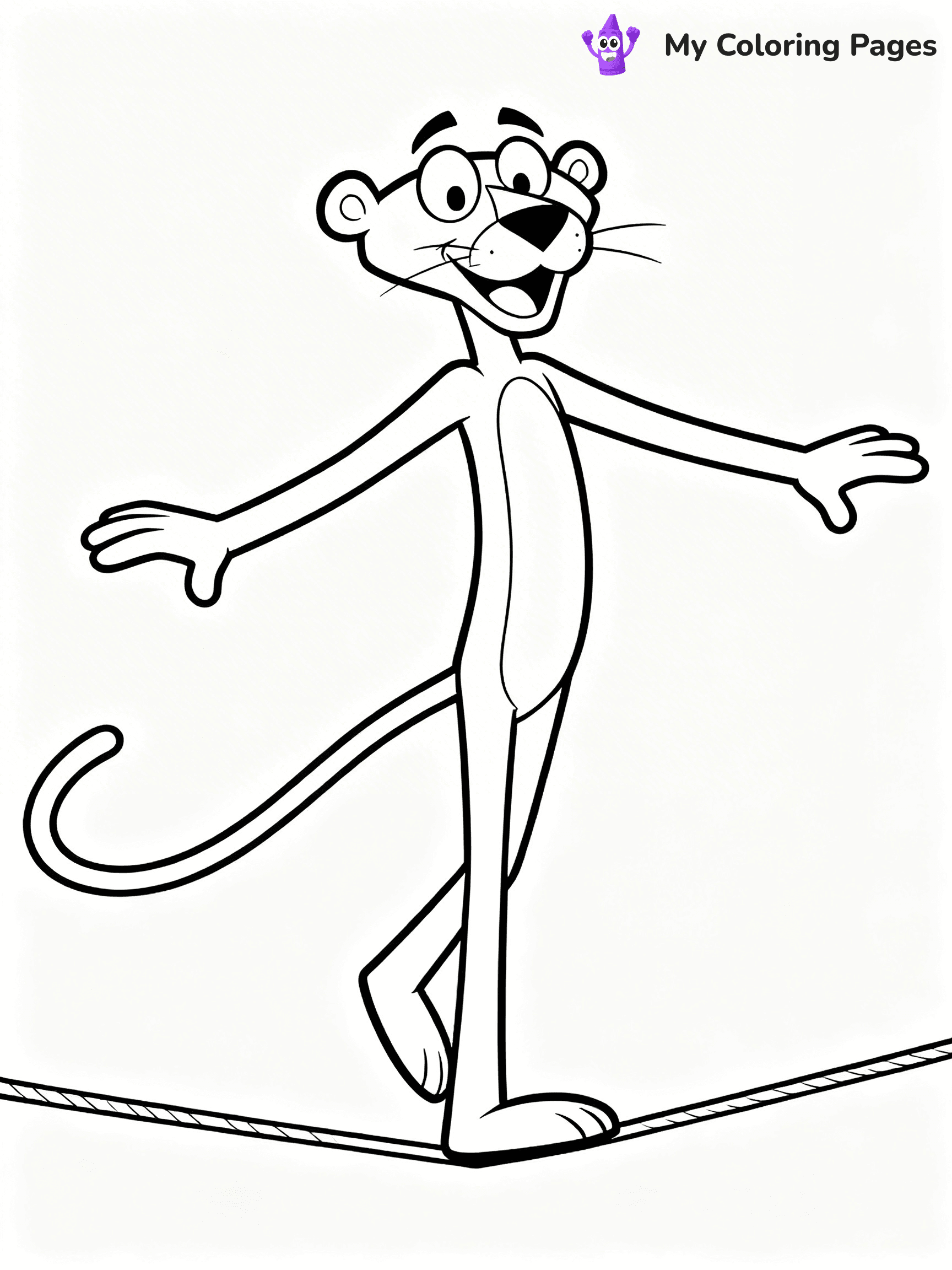 Pink Panther Coloring Pages - 3