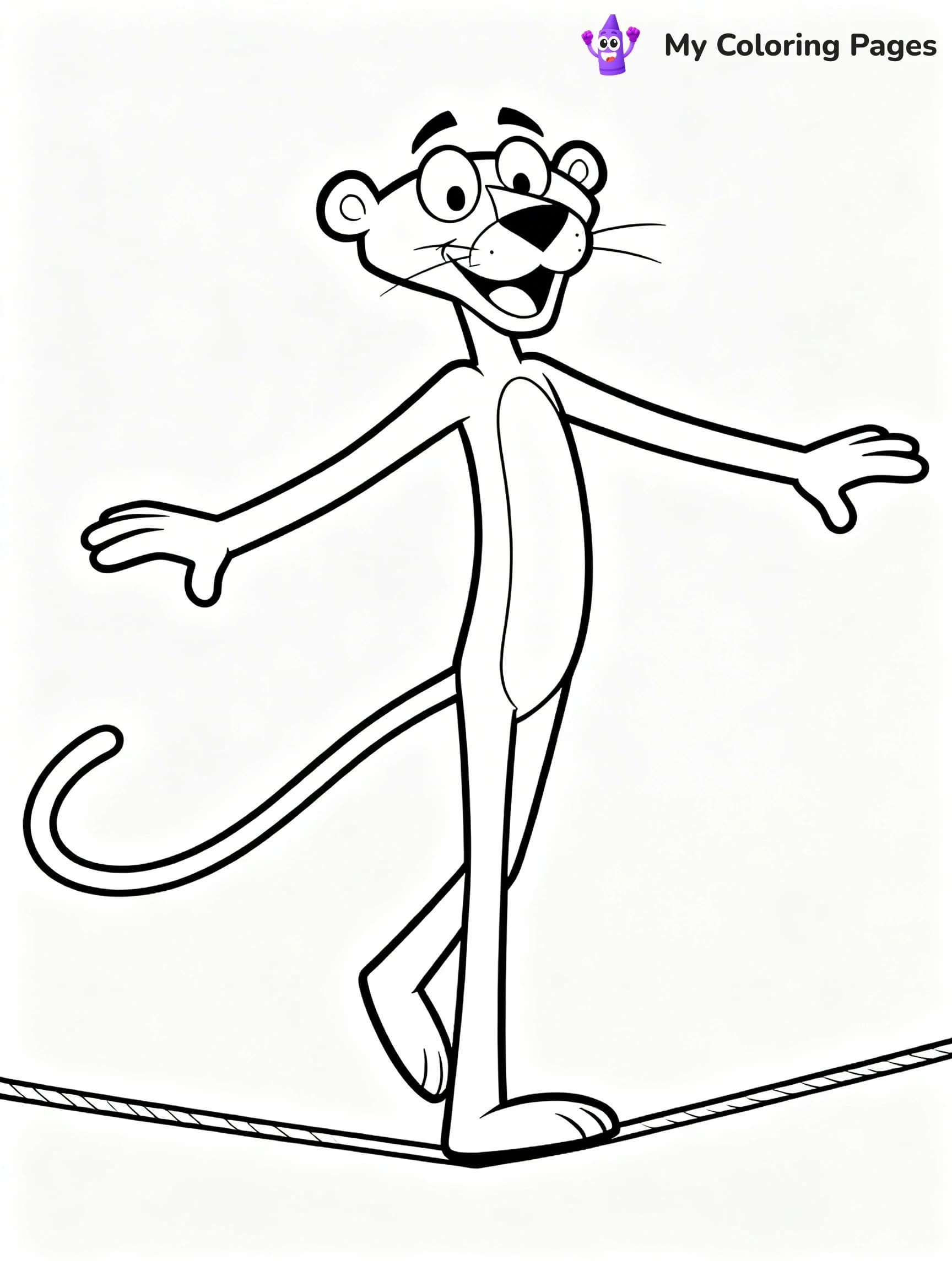 Pink Panther Coloring Pages - 3