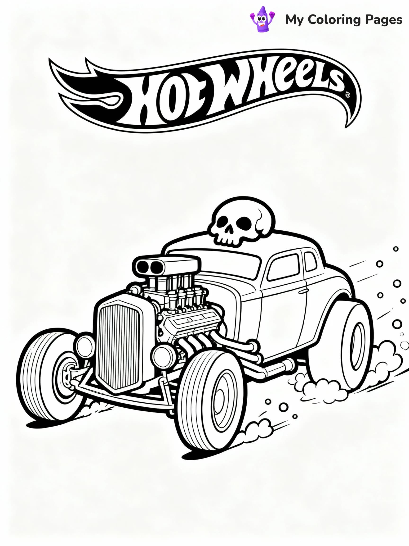 Hot Wheels Coloring Pages - 22