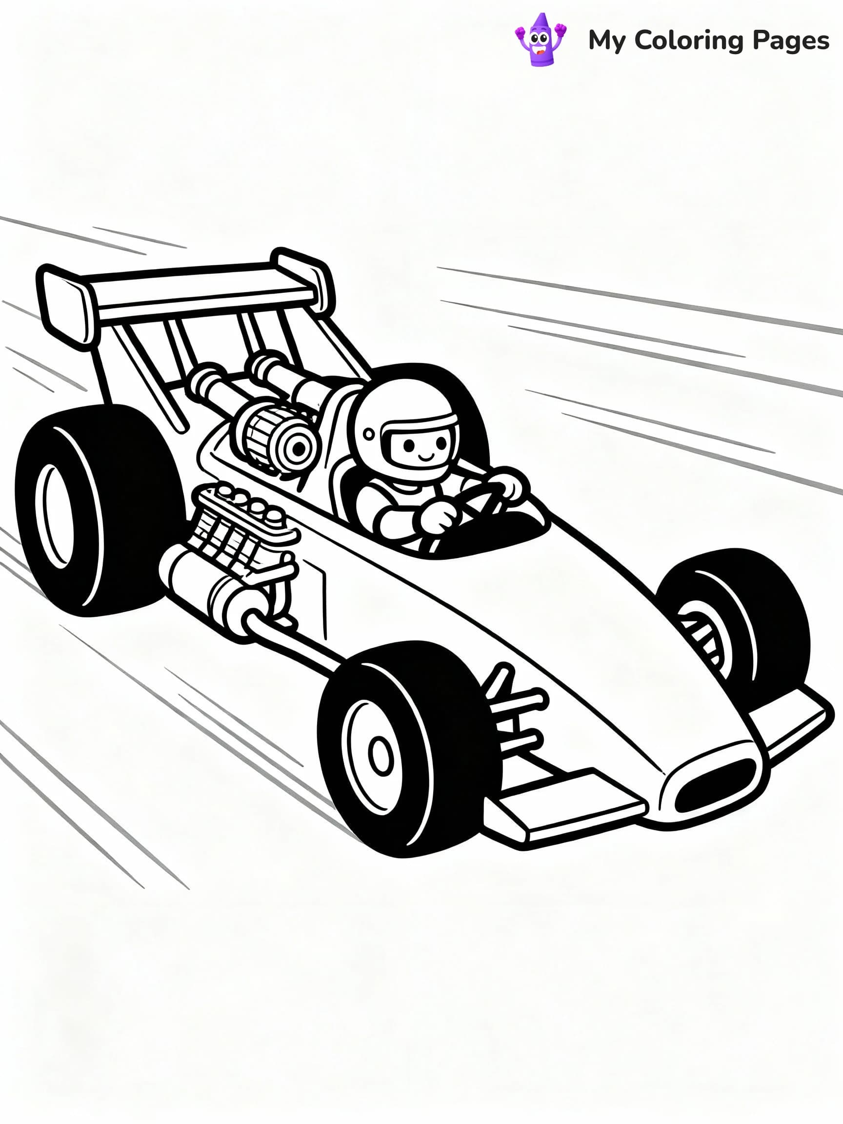 Hot Wheels Coloring Pages - 19