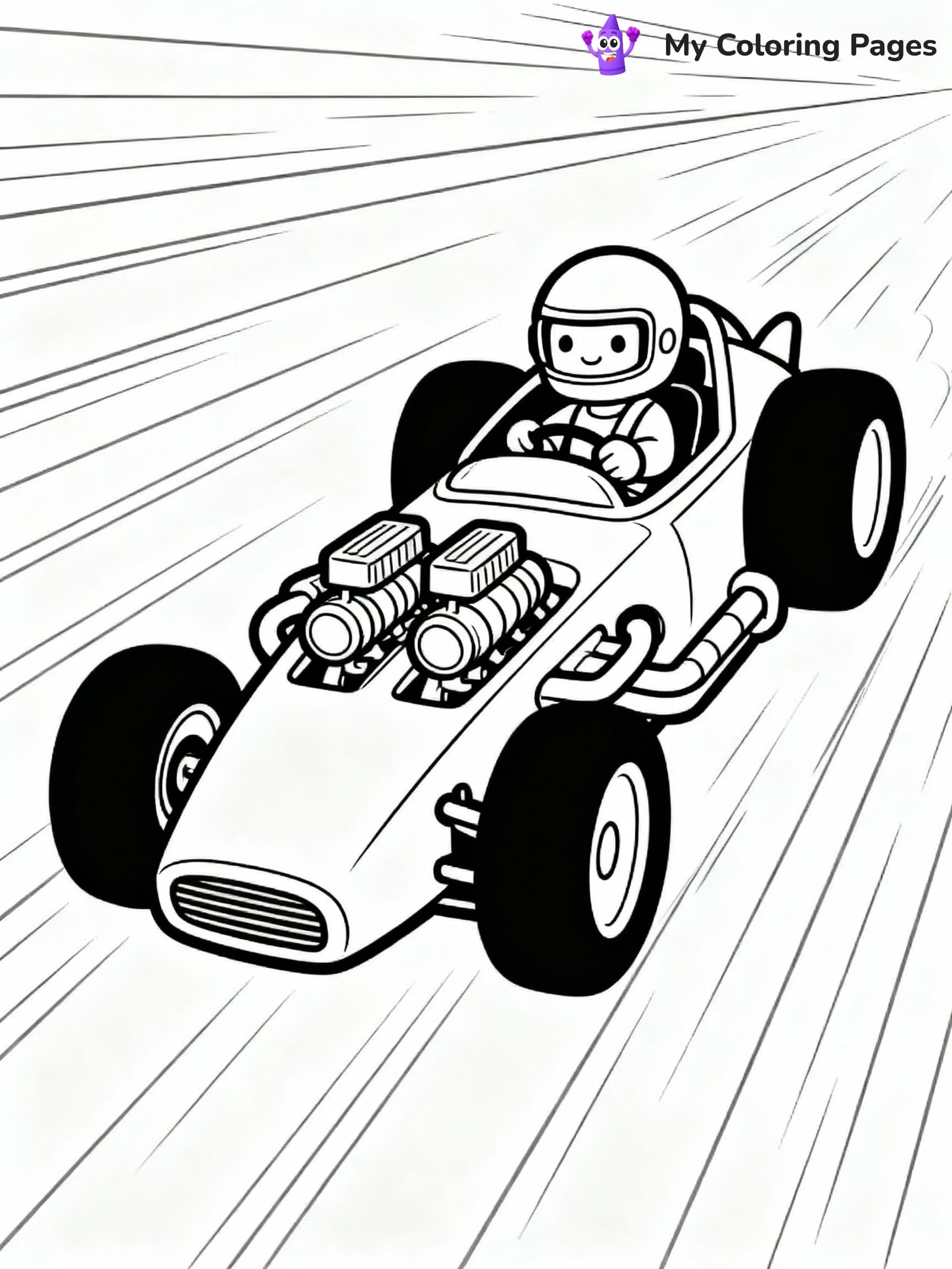 Hot Wheels Coloring Pages - 18