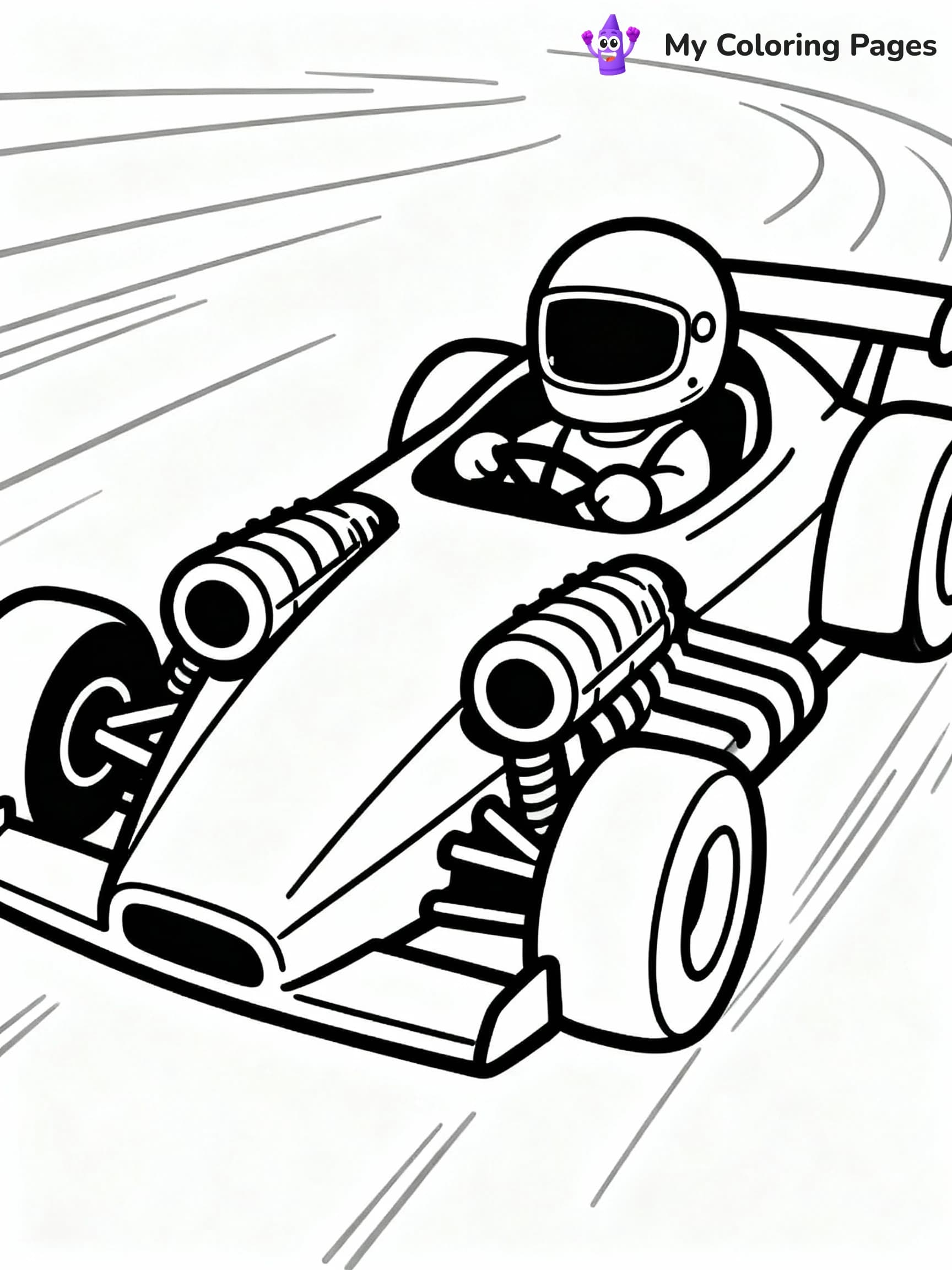 Hot Wheels Coloring Pages - 17