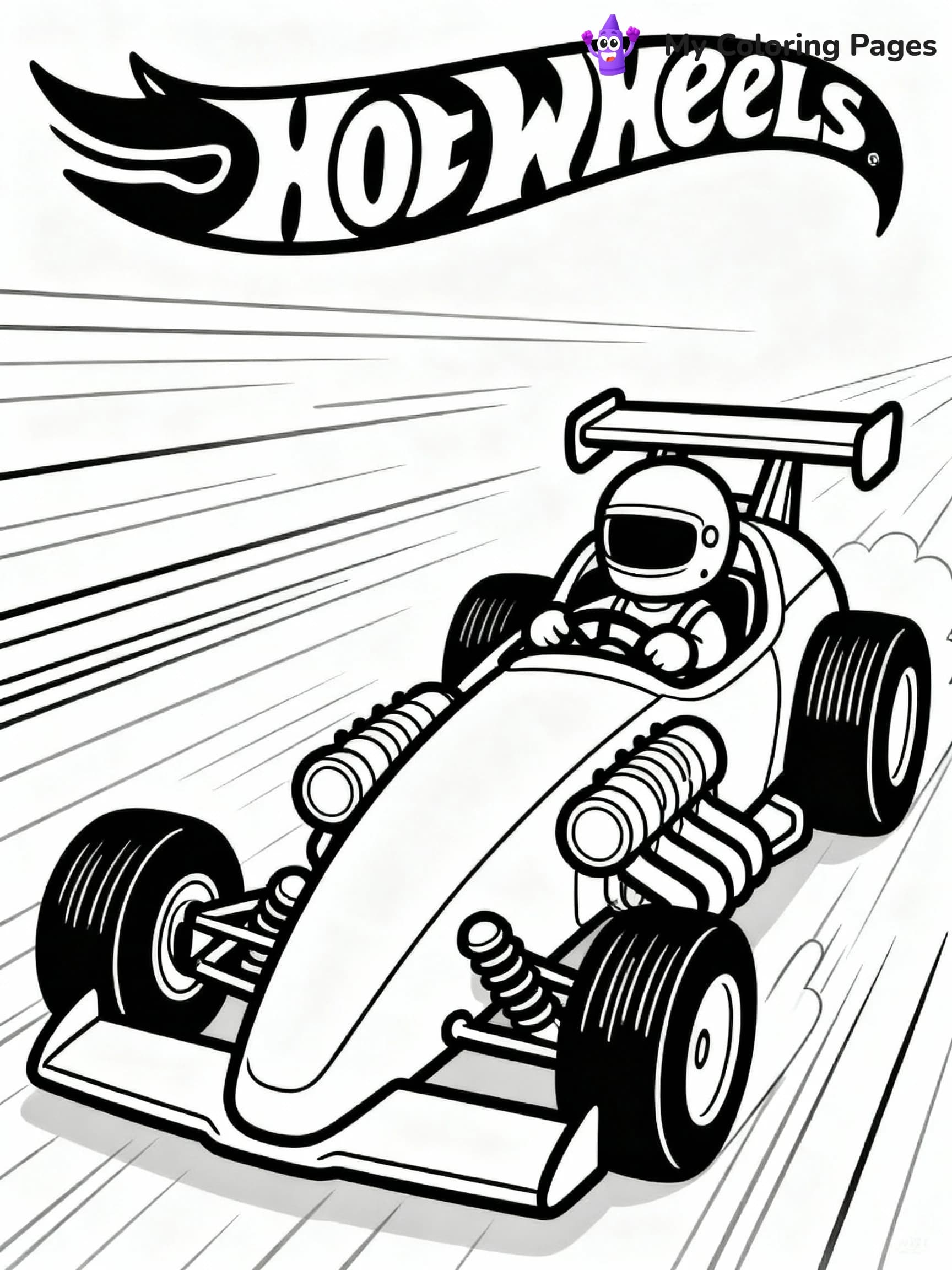 Hot Wheels Coloring Pages - 16