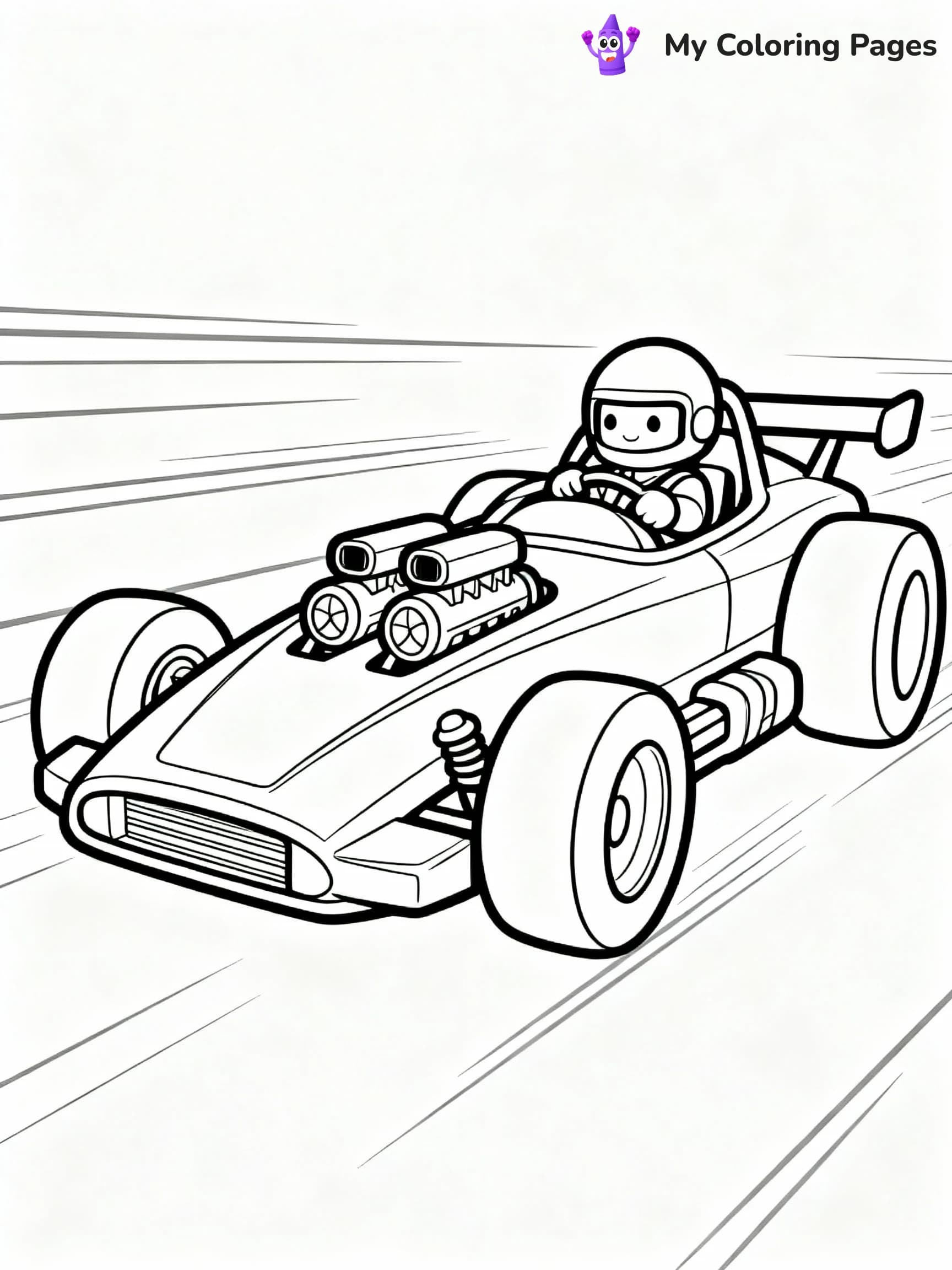 Hot Wheels Coloring Pages - 14