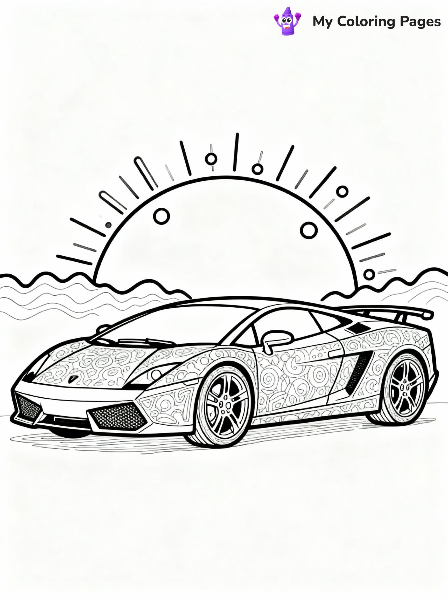 Hot Wheels Coloring Pages - 4