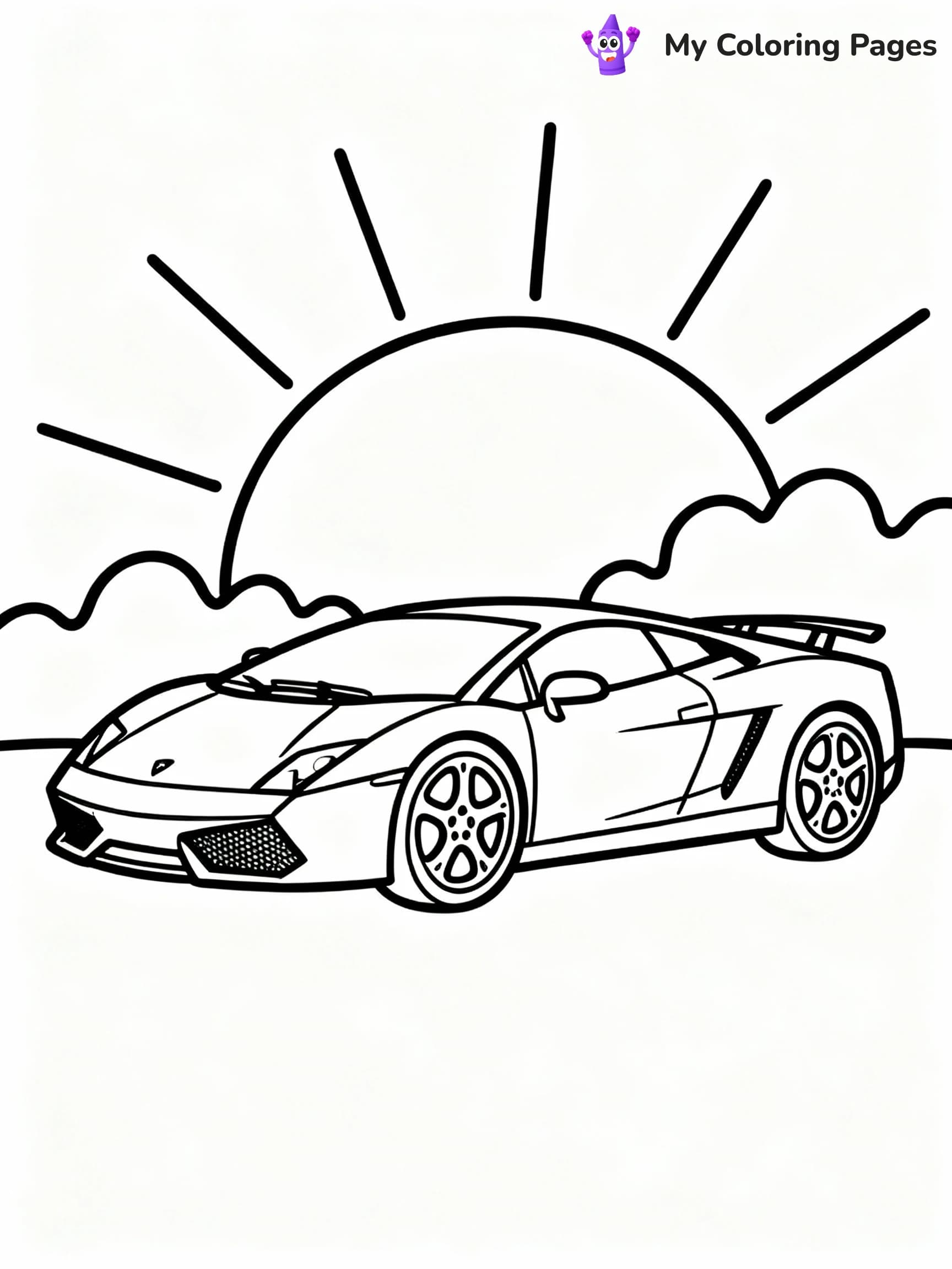 Hot Wheels Coloring Pages - 2