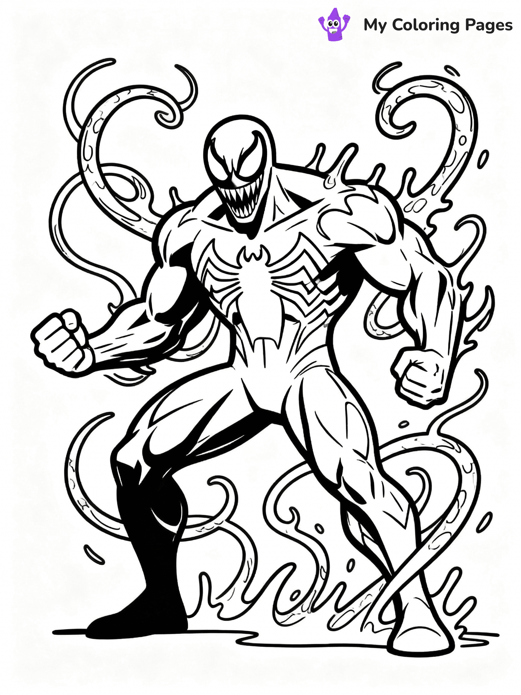 Venom Coloring Pages - 30