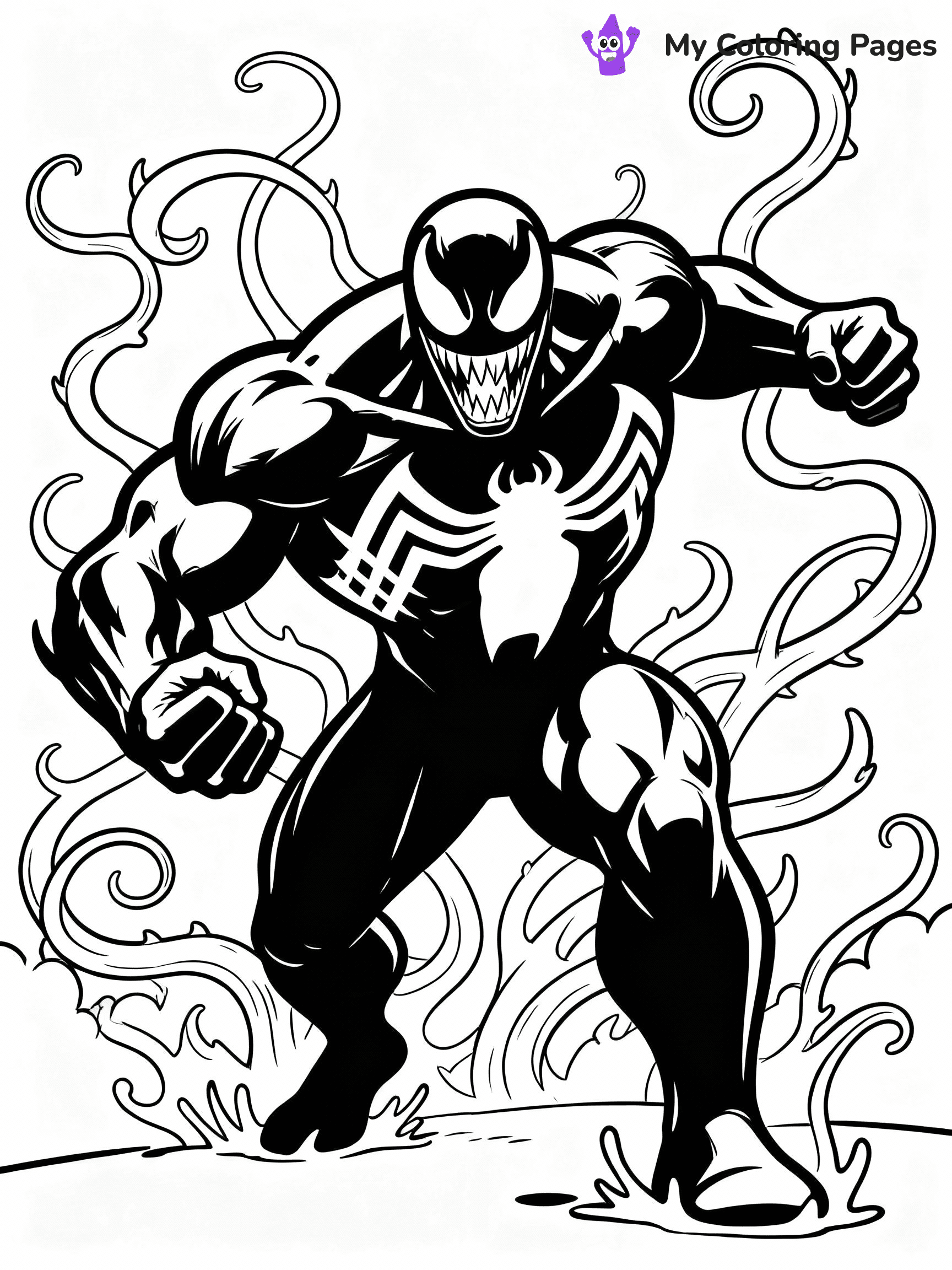 Venom Coloring Pages - 29
