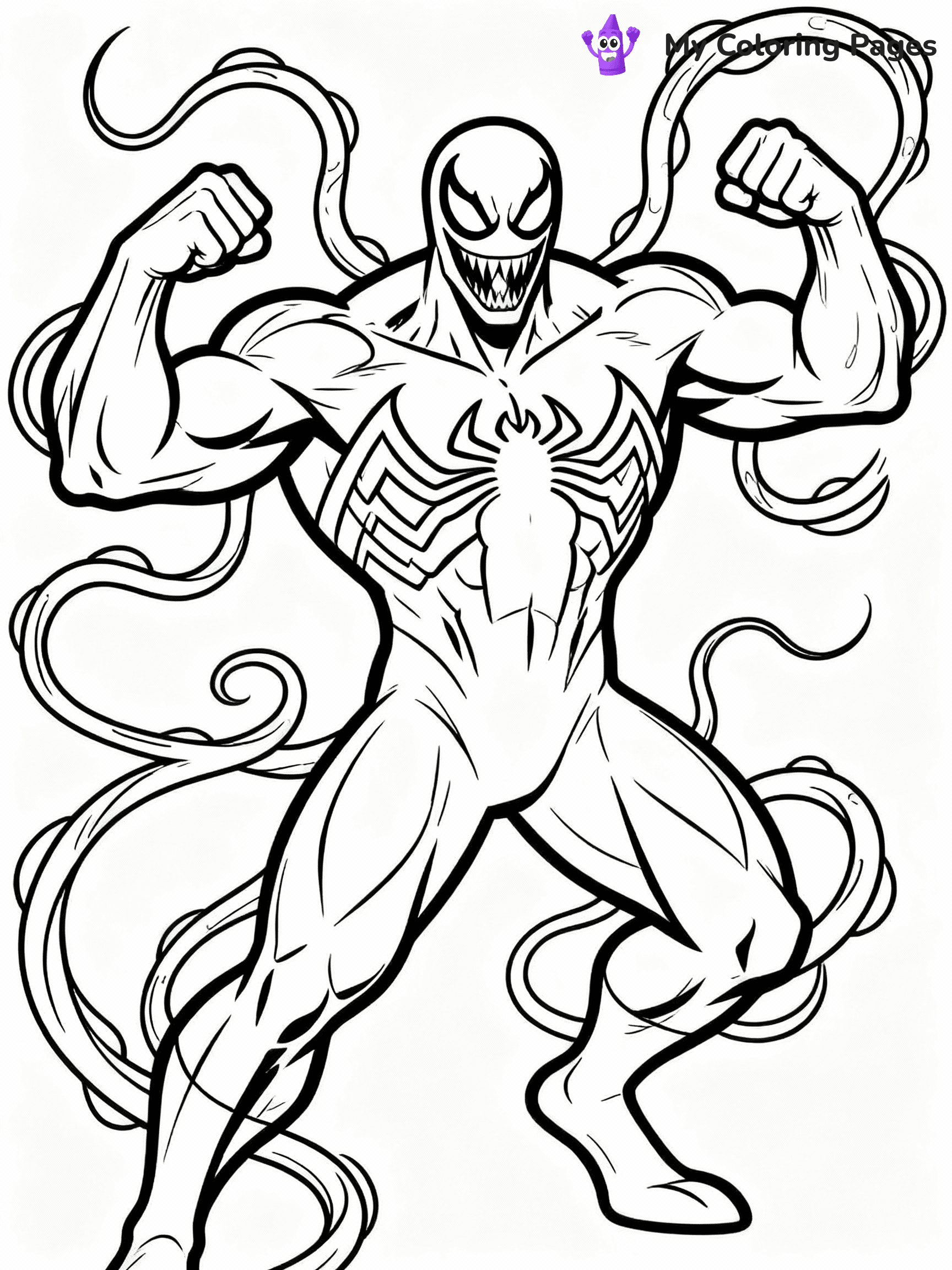 Venom Coloring Pages - 28