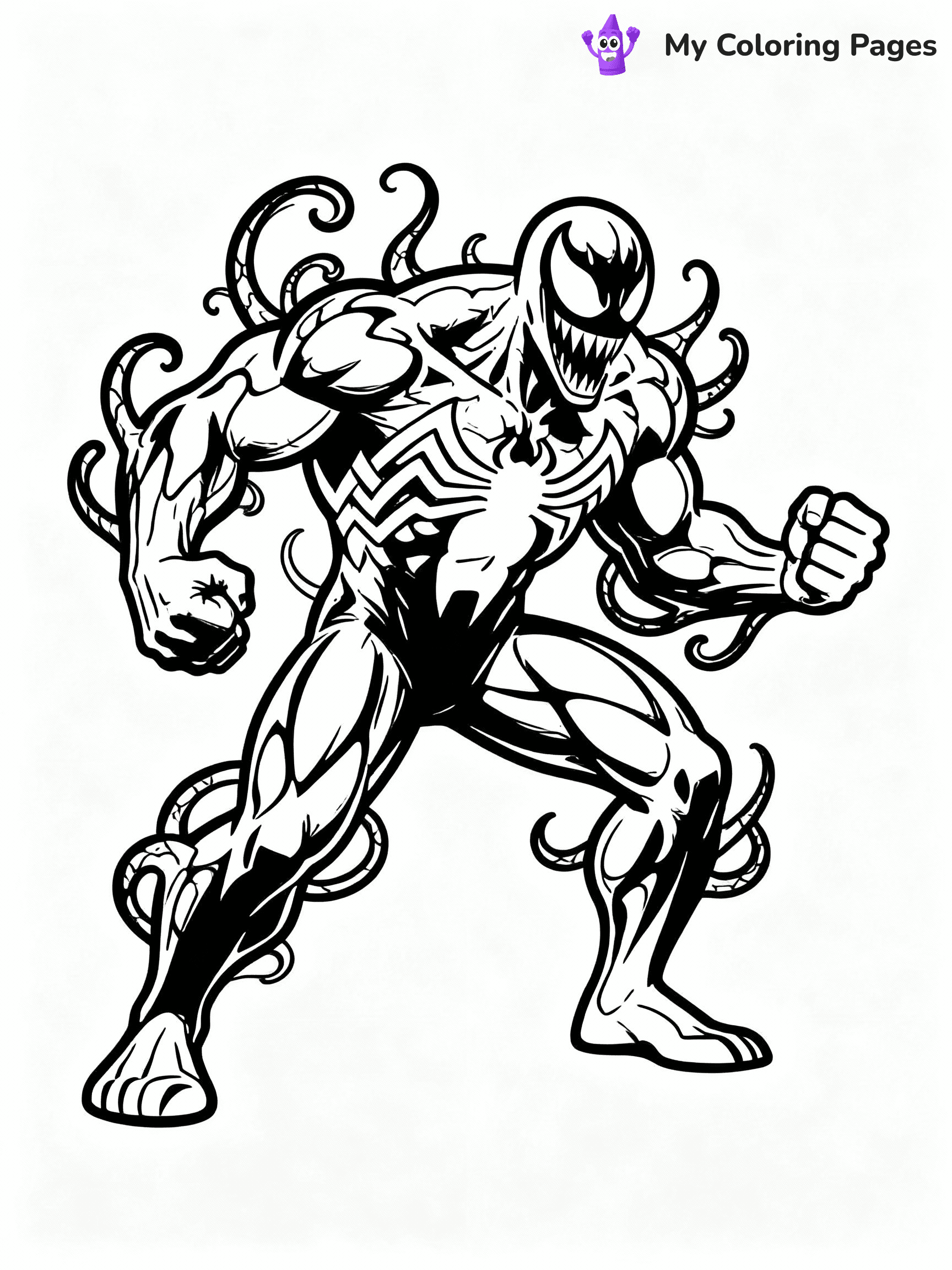 Venom Coloring Pages - 27