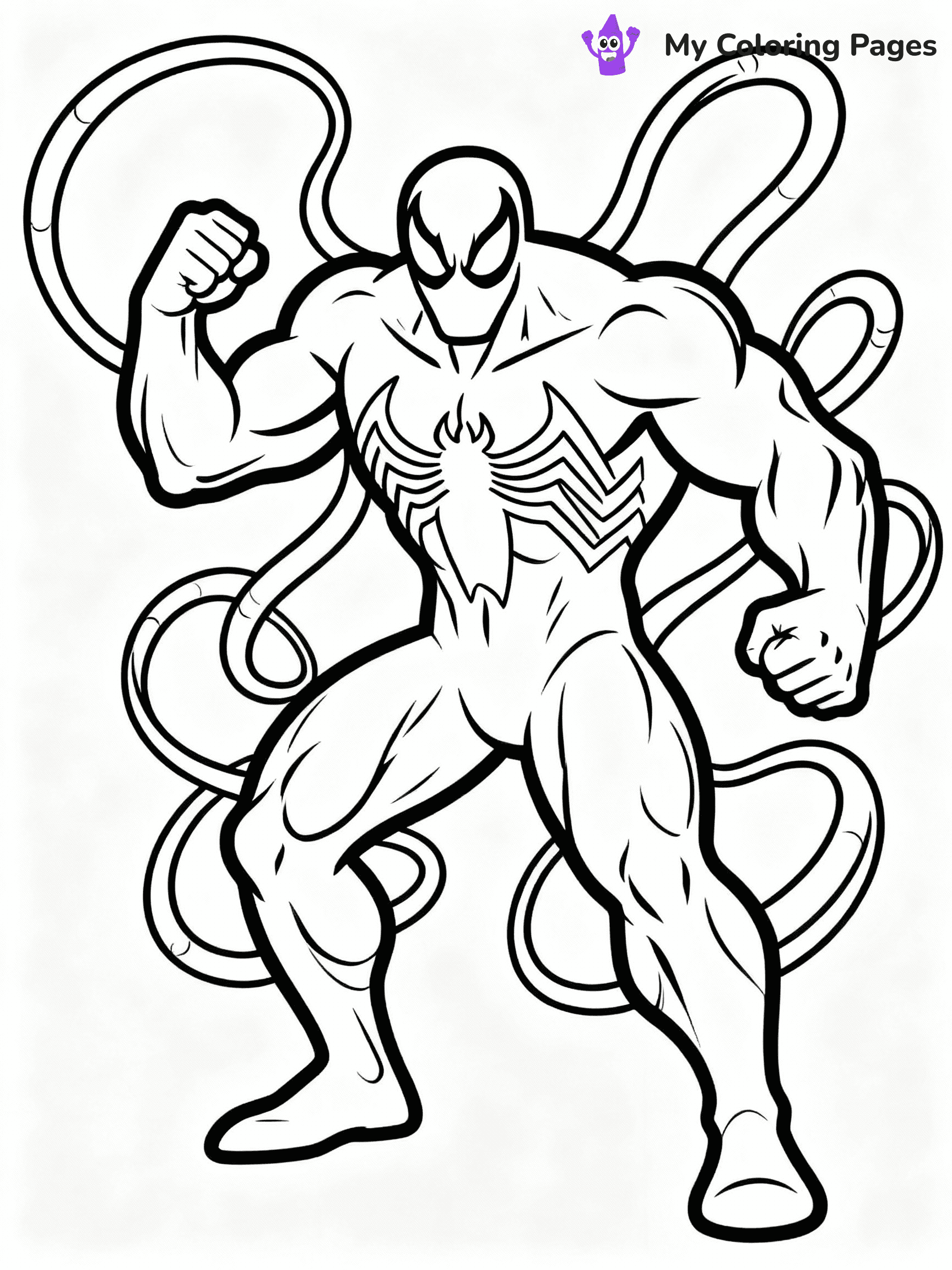 Venom Coloring Pages - 26