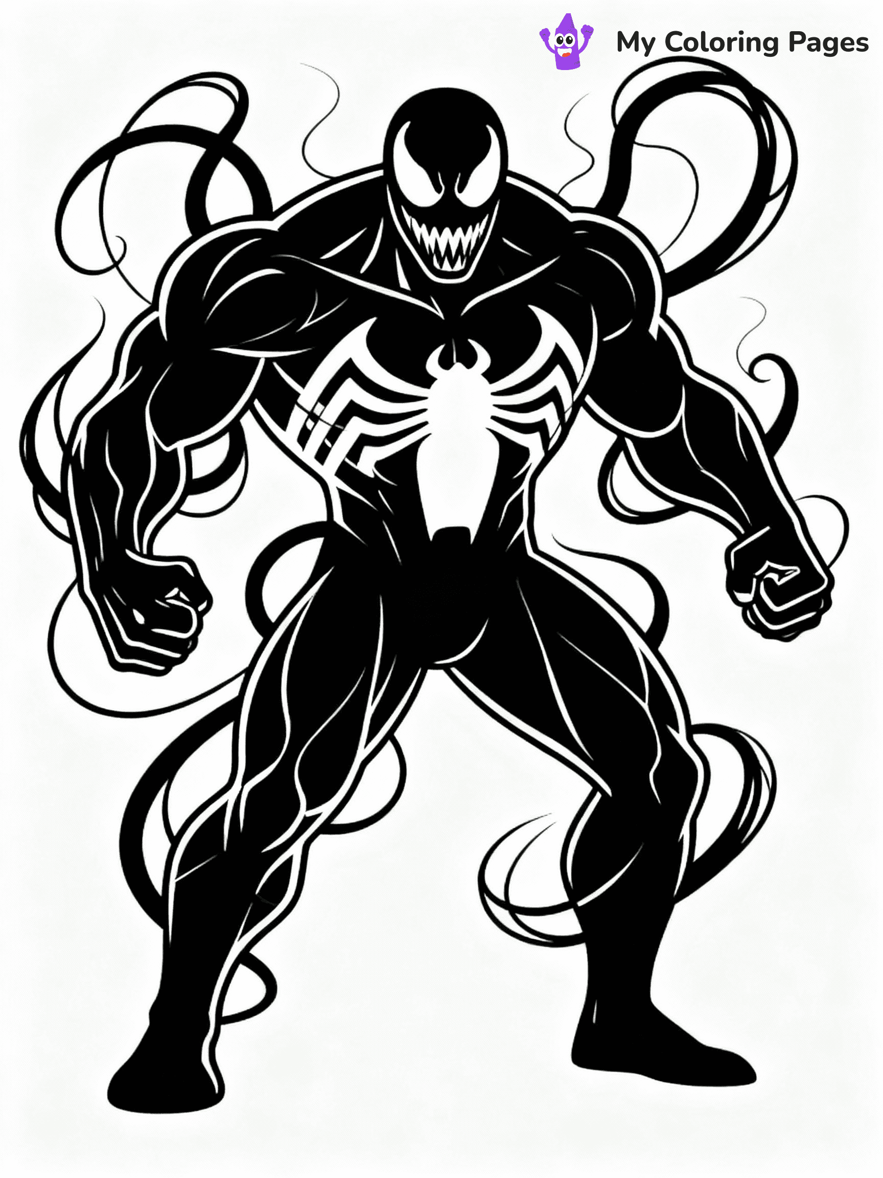 Venom Coloring Pages - 23