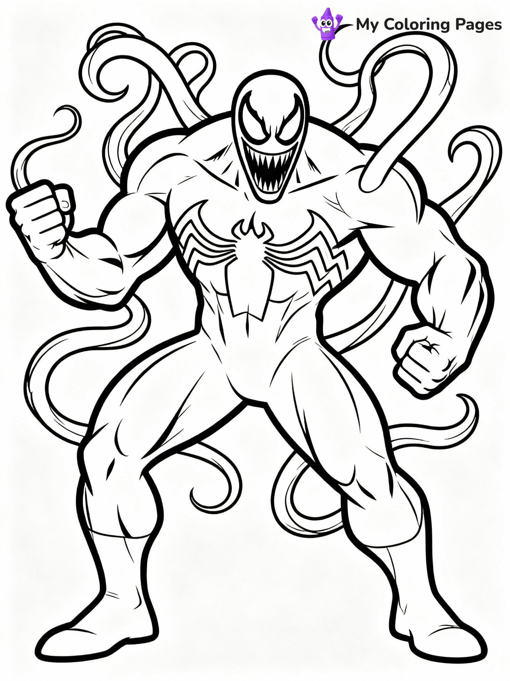 Venom Coloring Pages - 22