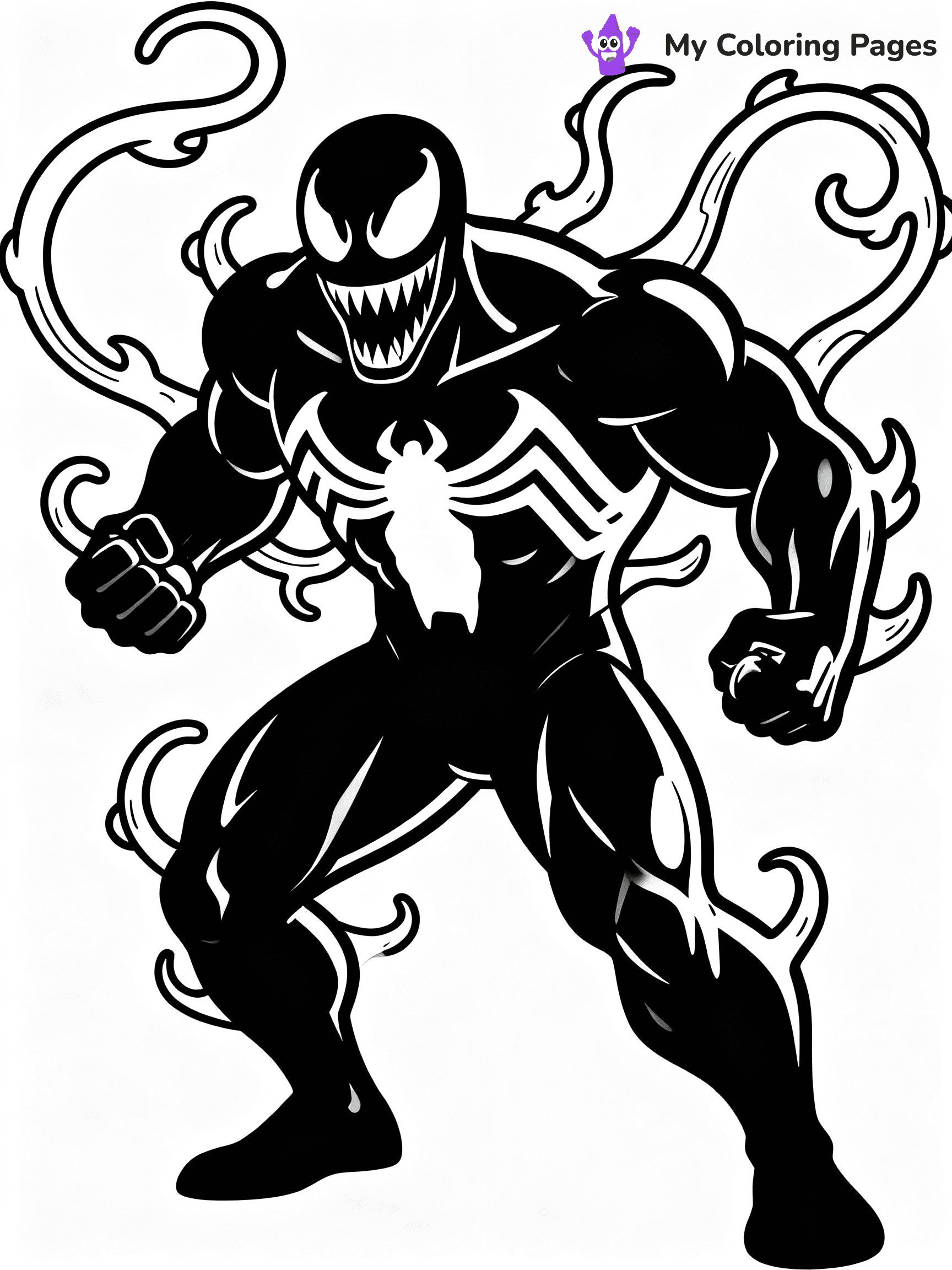 Venom Coloring Pages - 21