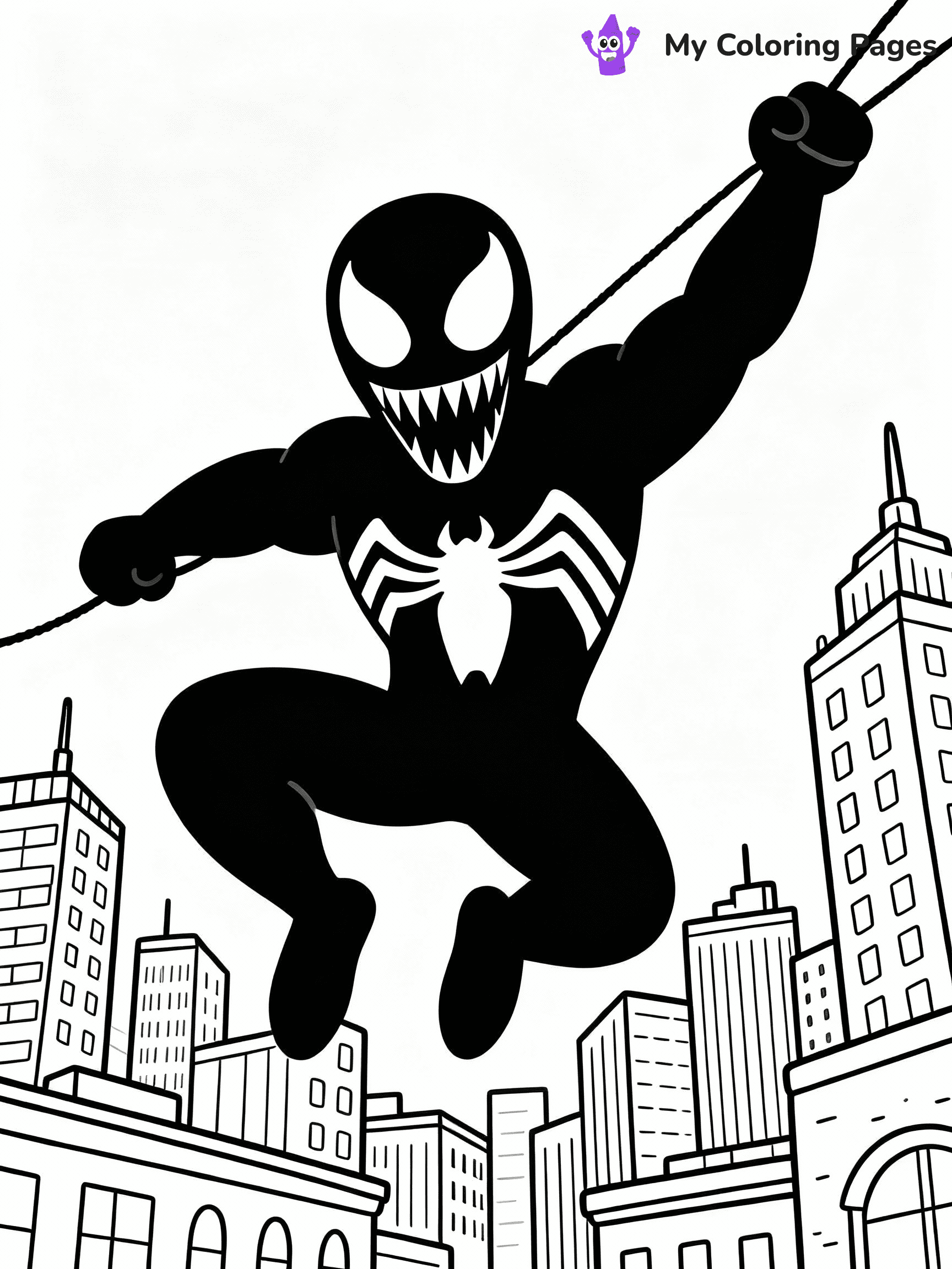 Venom Coloring Pages - 20
