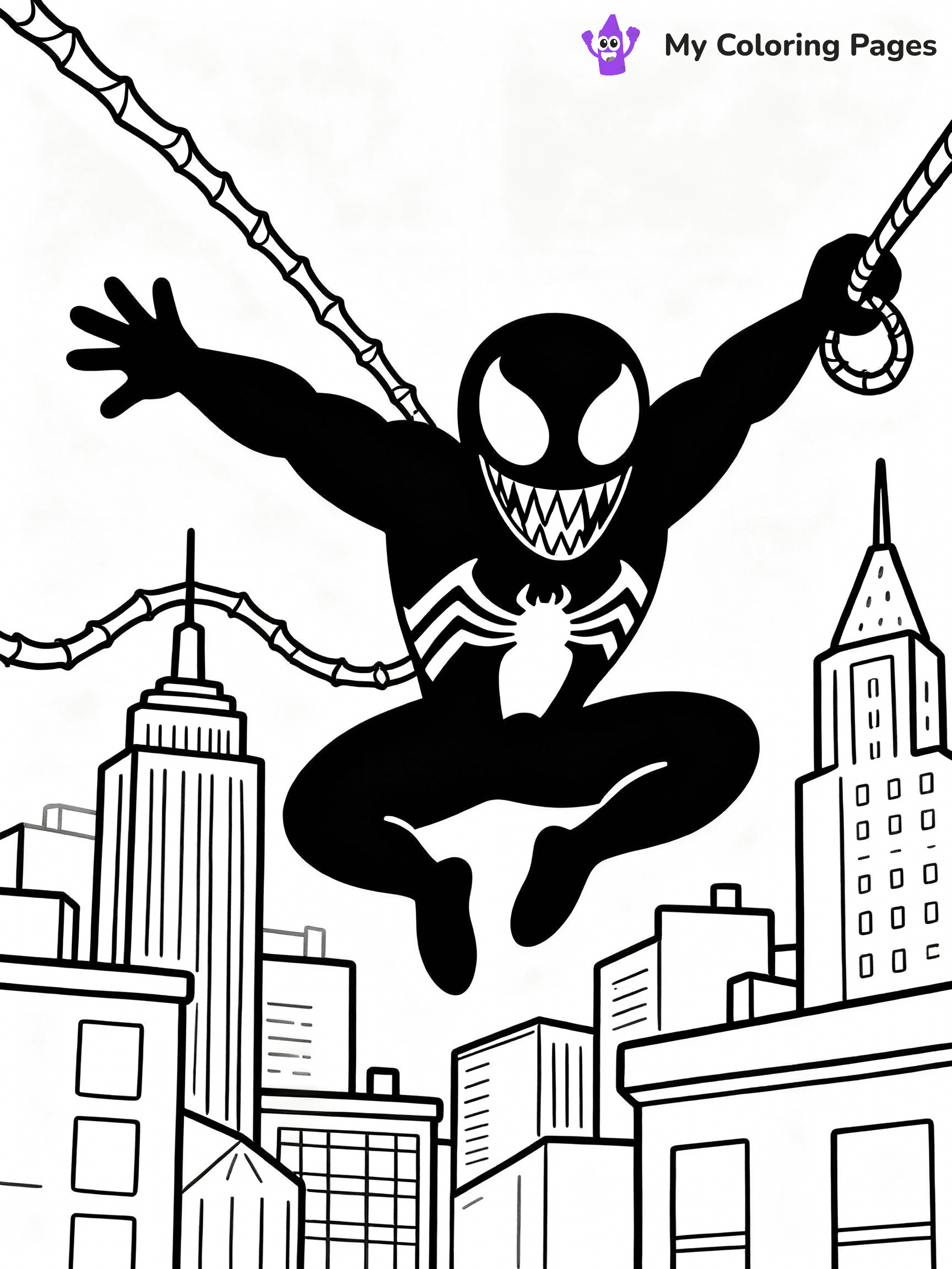 Venom Coloring Pages - 18