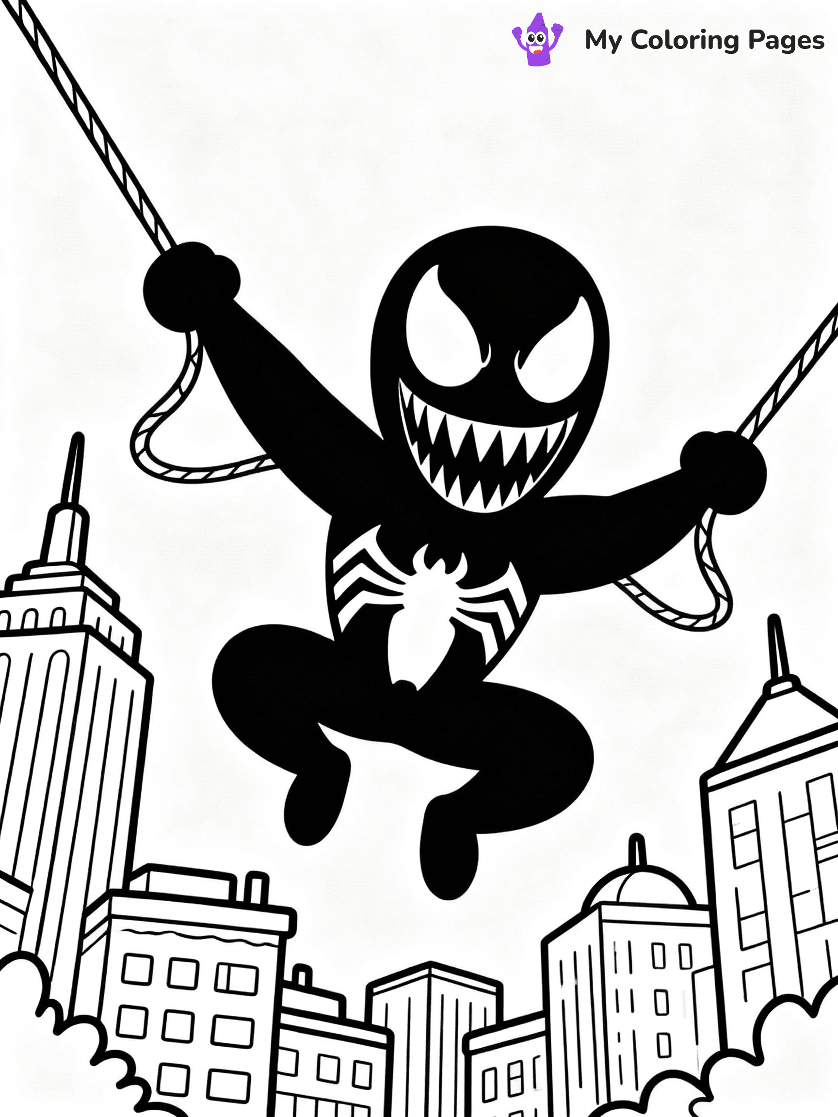 Venom Coloring Pages - 17