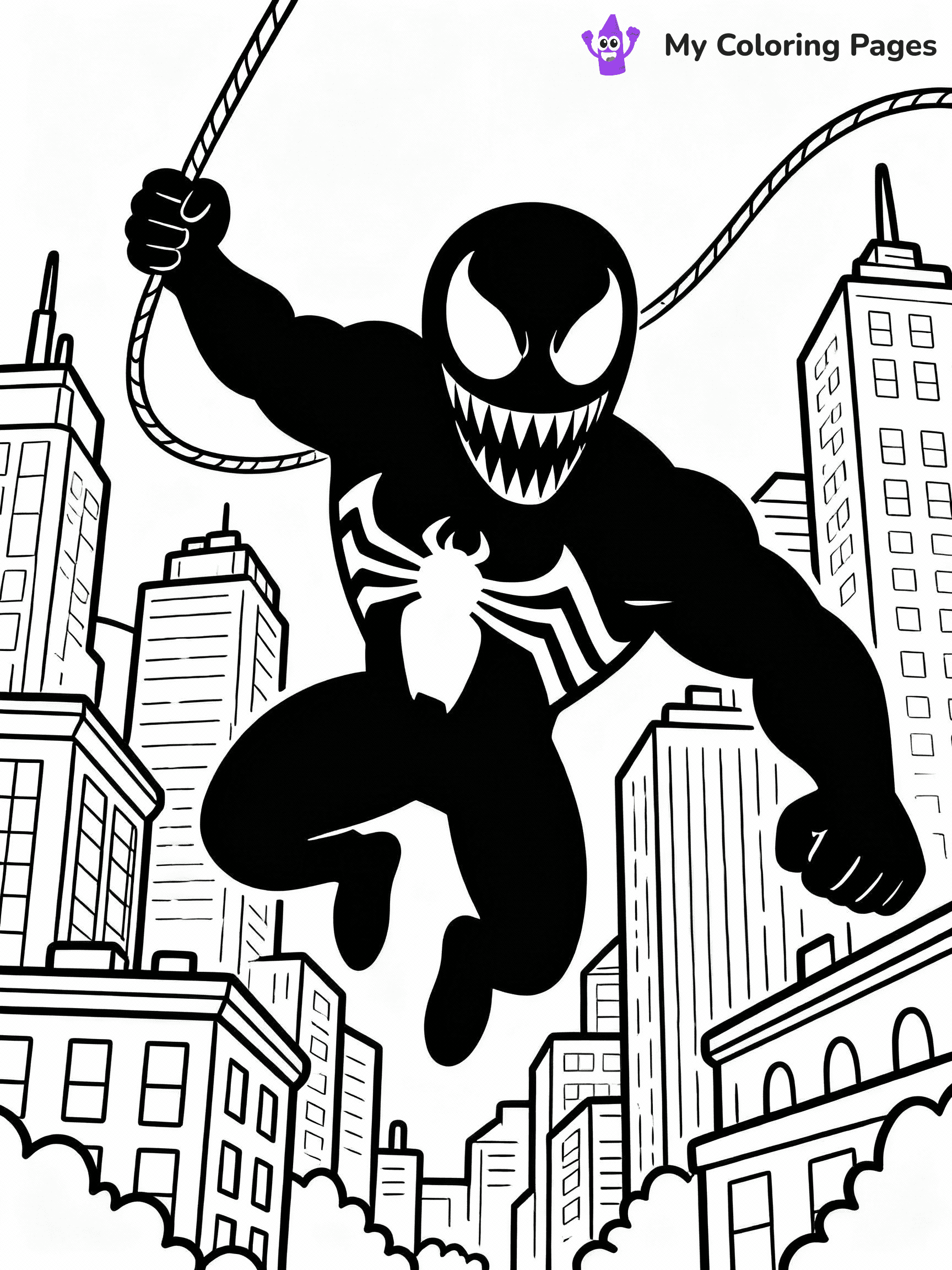 Venom Coloring Pages - 16