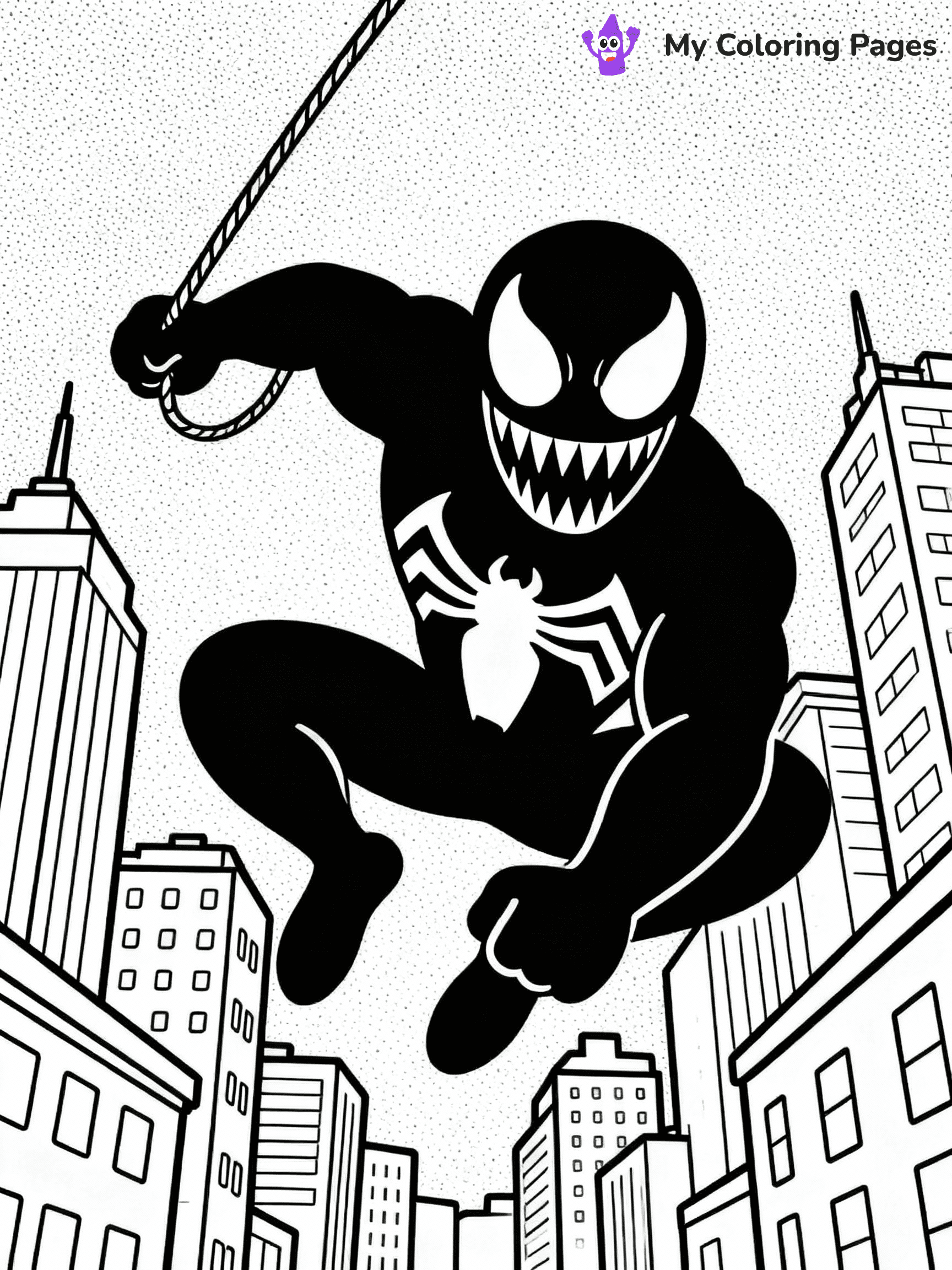Venom Coloring Pages - 15