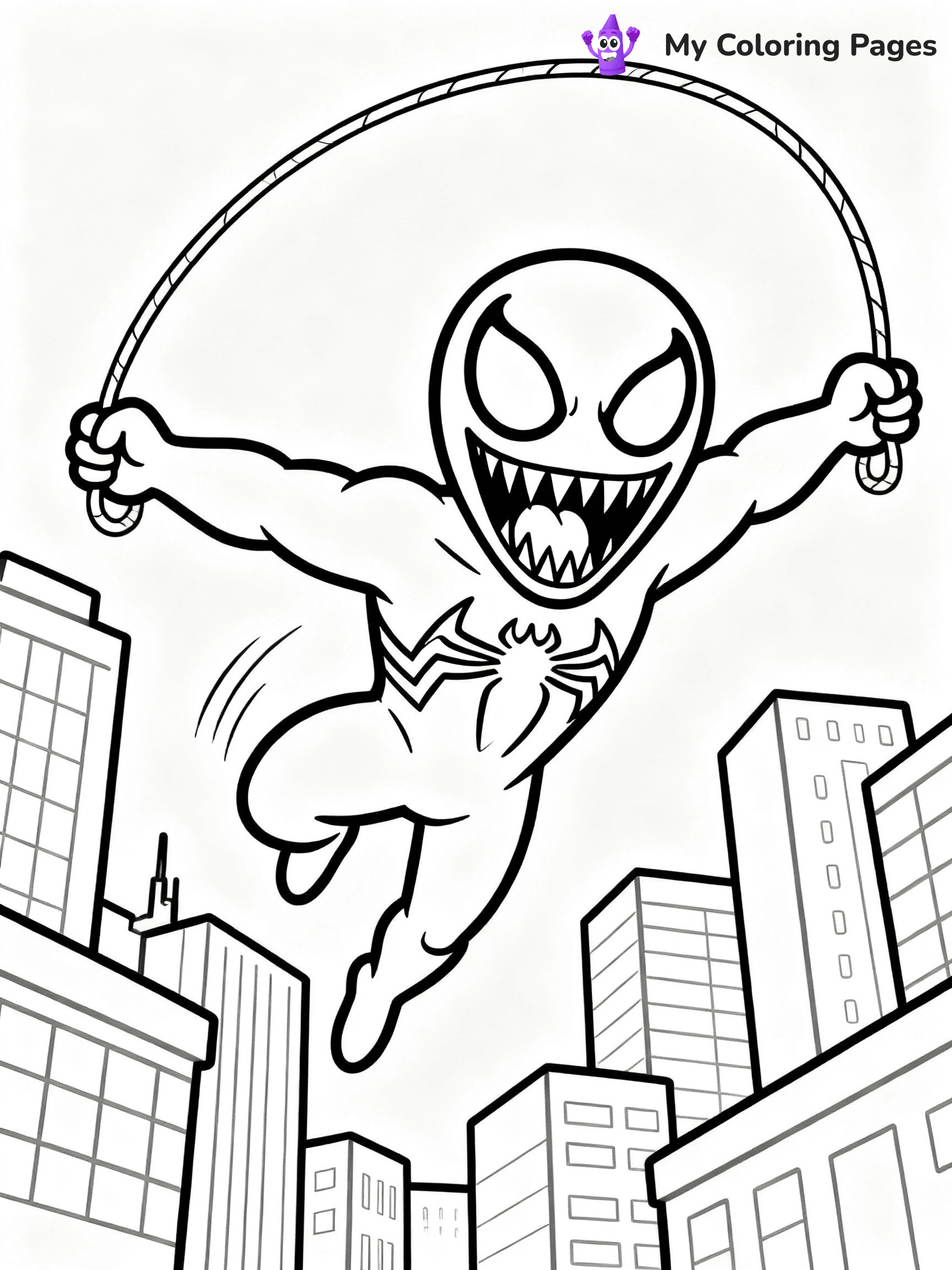 Venom Coloring Pages - 14