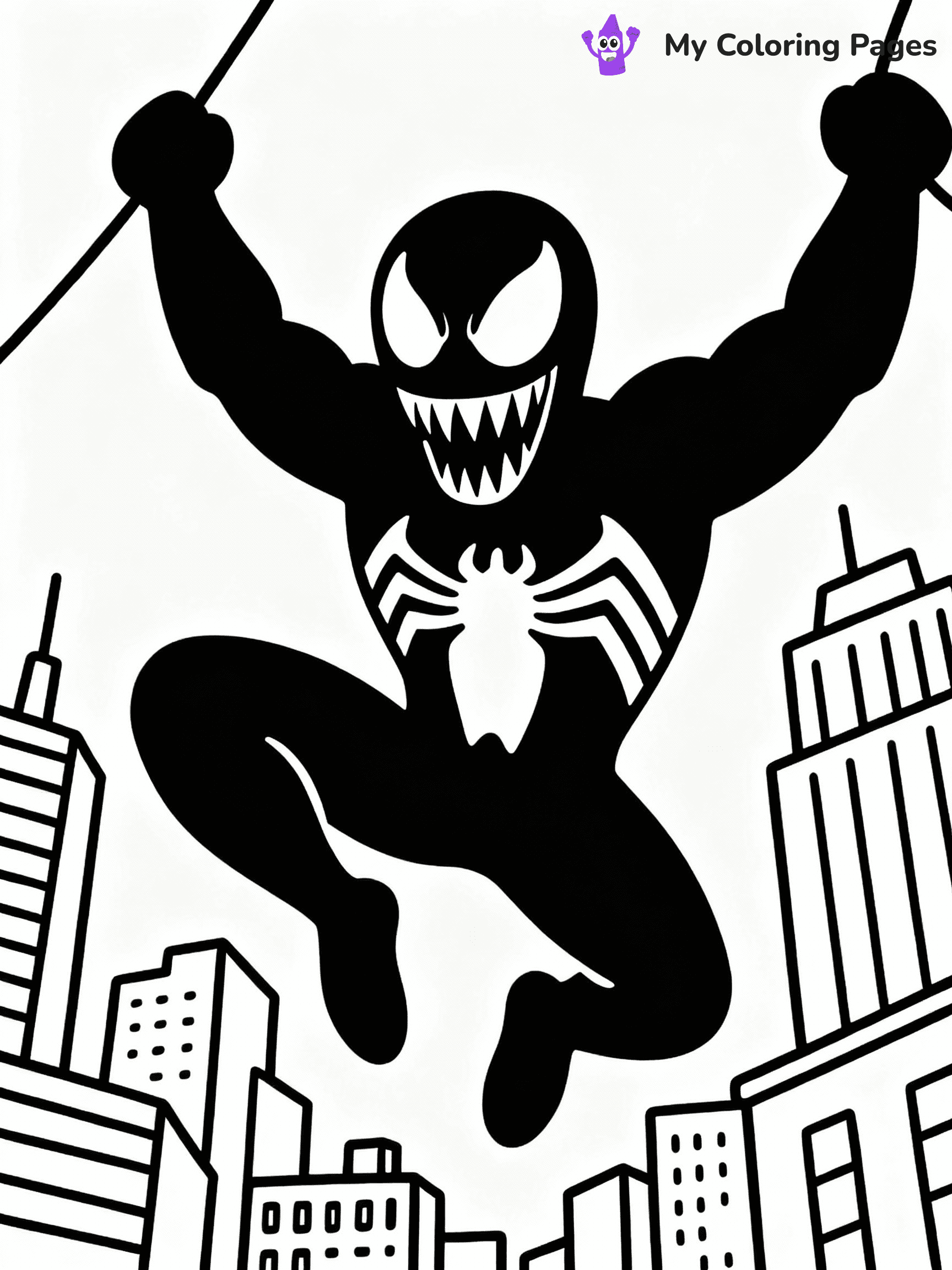 Venom Coloring Pages - 13