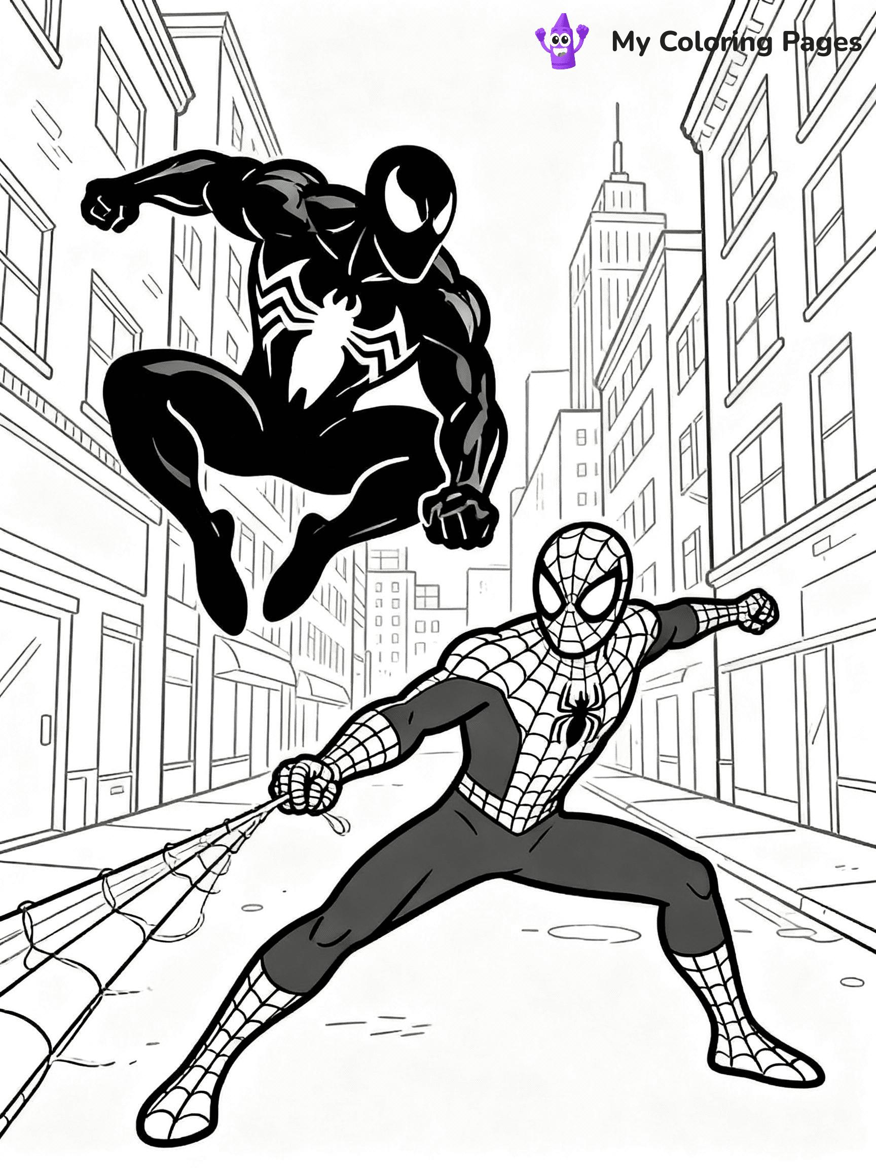 Venom Coloring Pages - 12