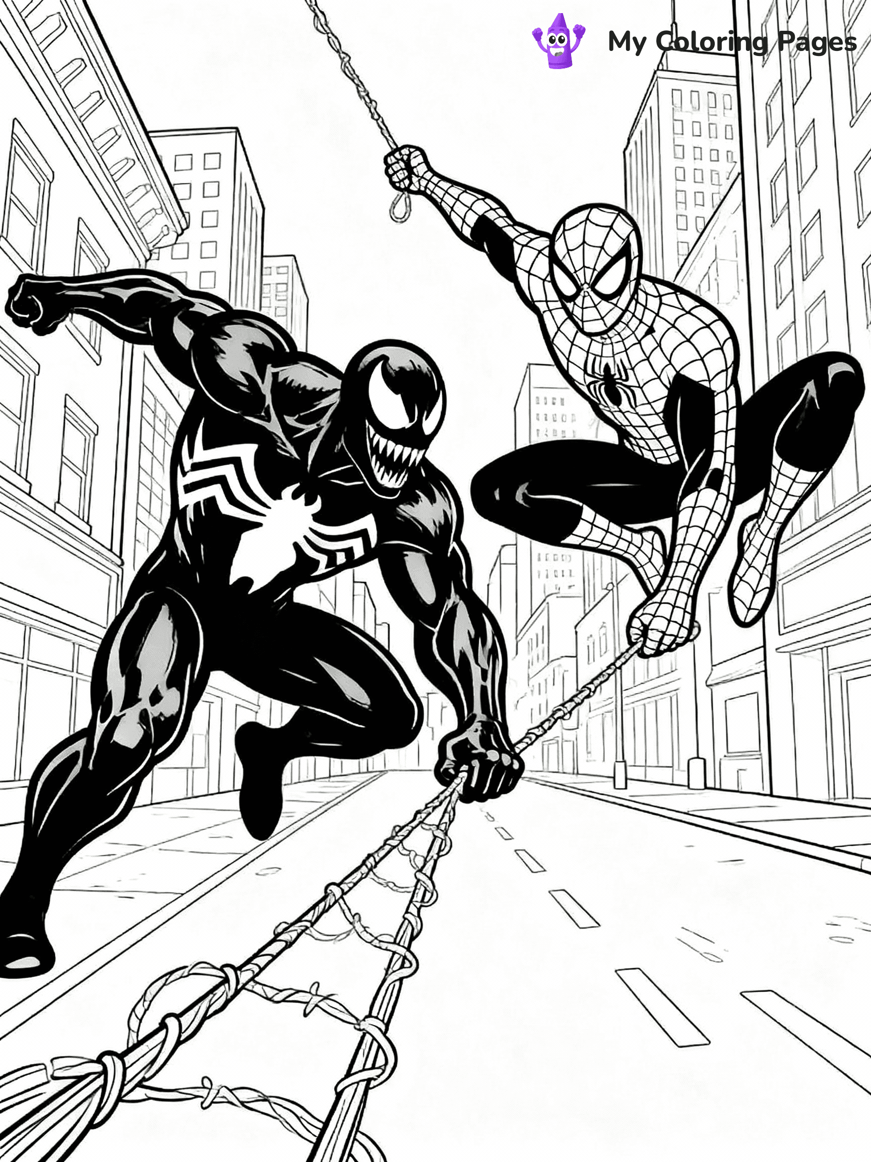 Venom Coloring Pages - 11