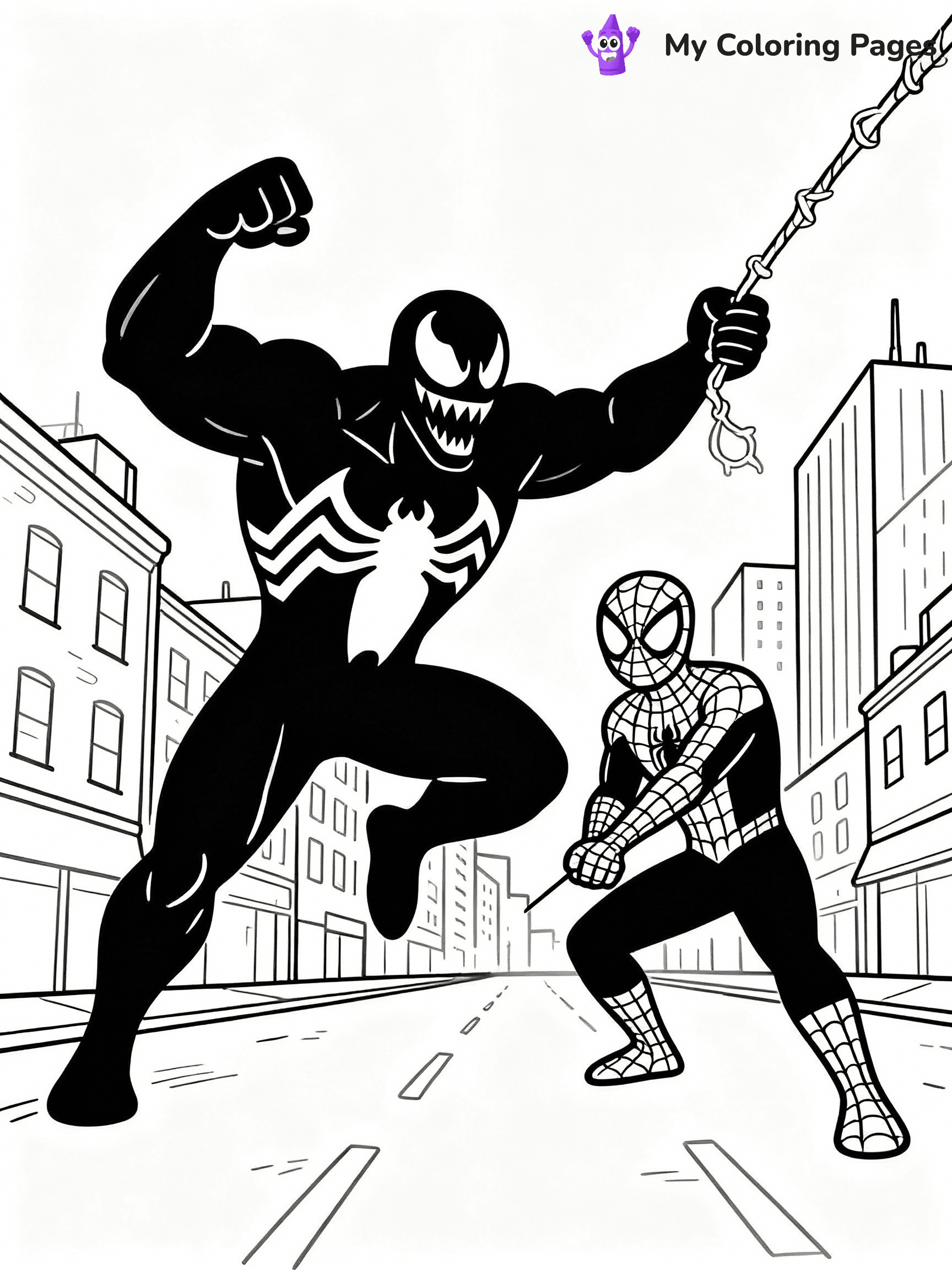 Venom Coloring Pages - 10