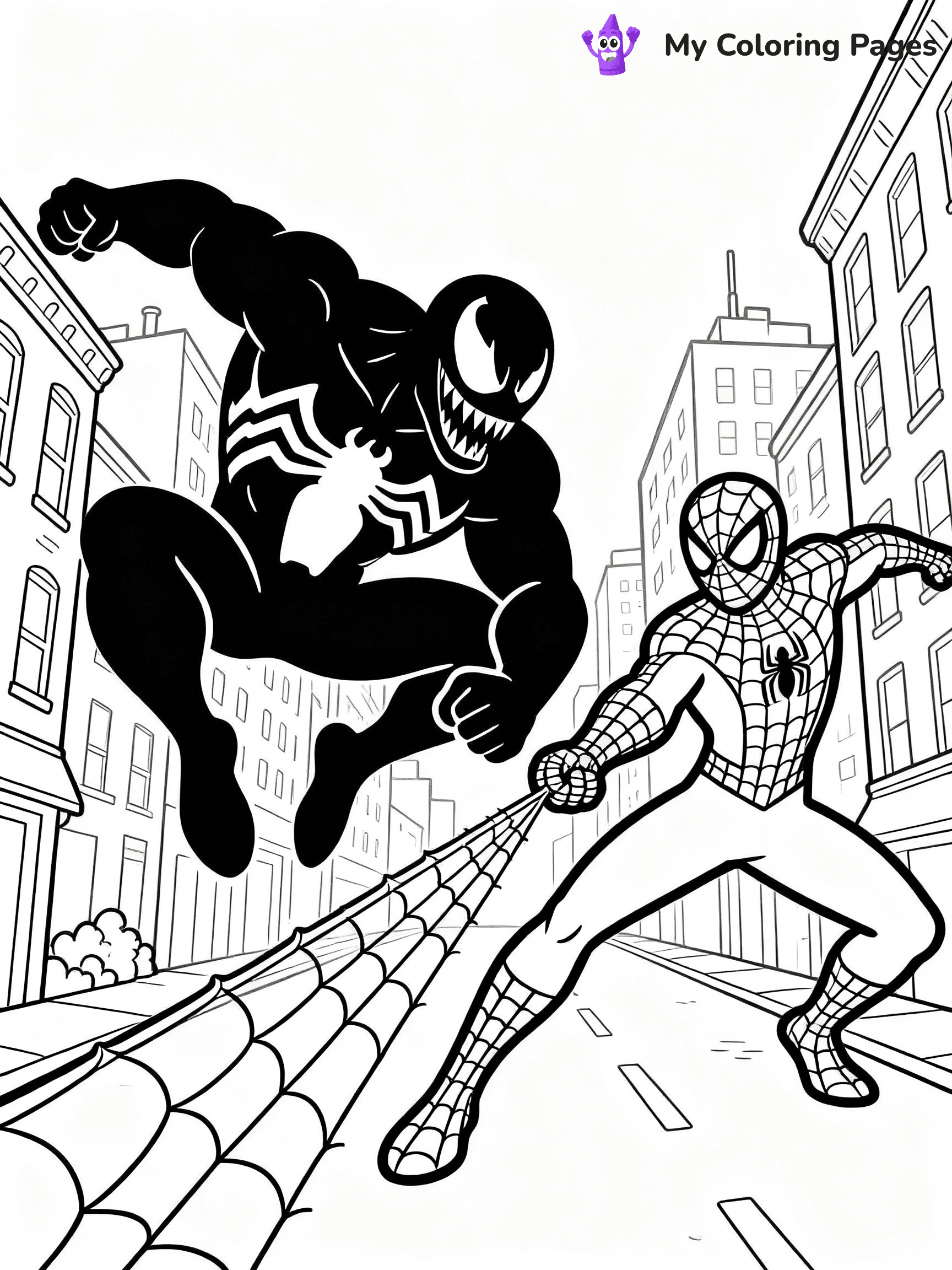 Venom Coloring Pages - 8