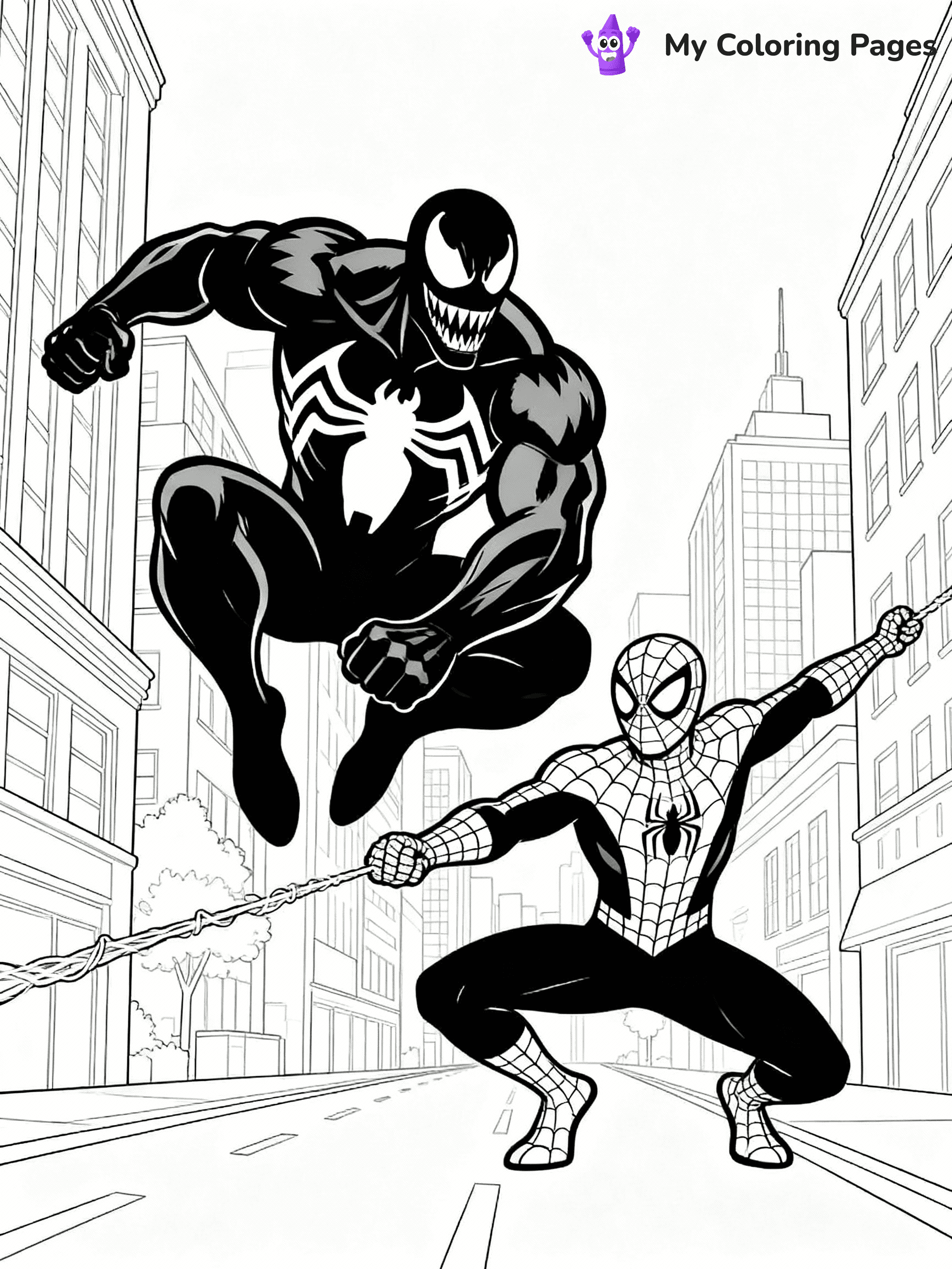Venom Coloring Pages - 7