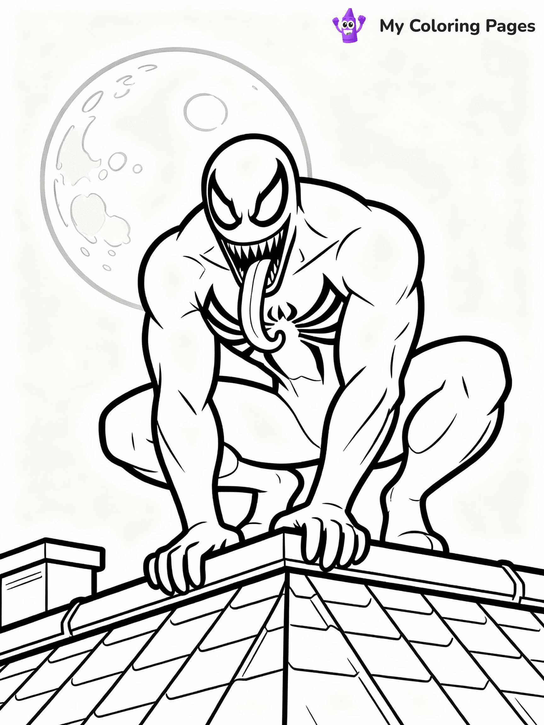 Venom Coloring Pages - 4