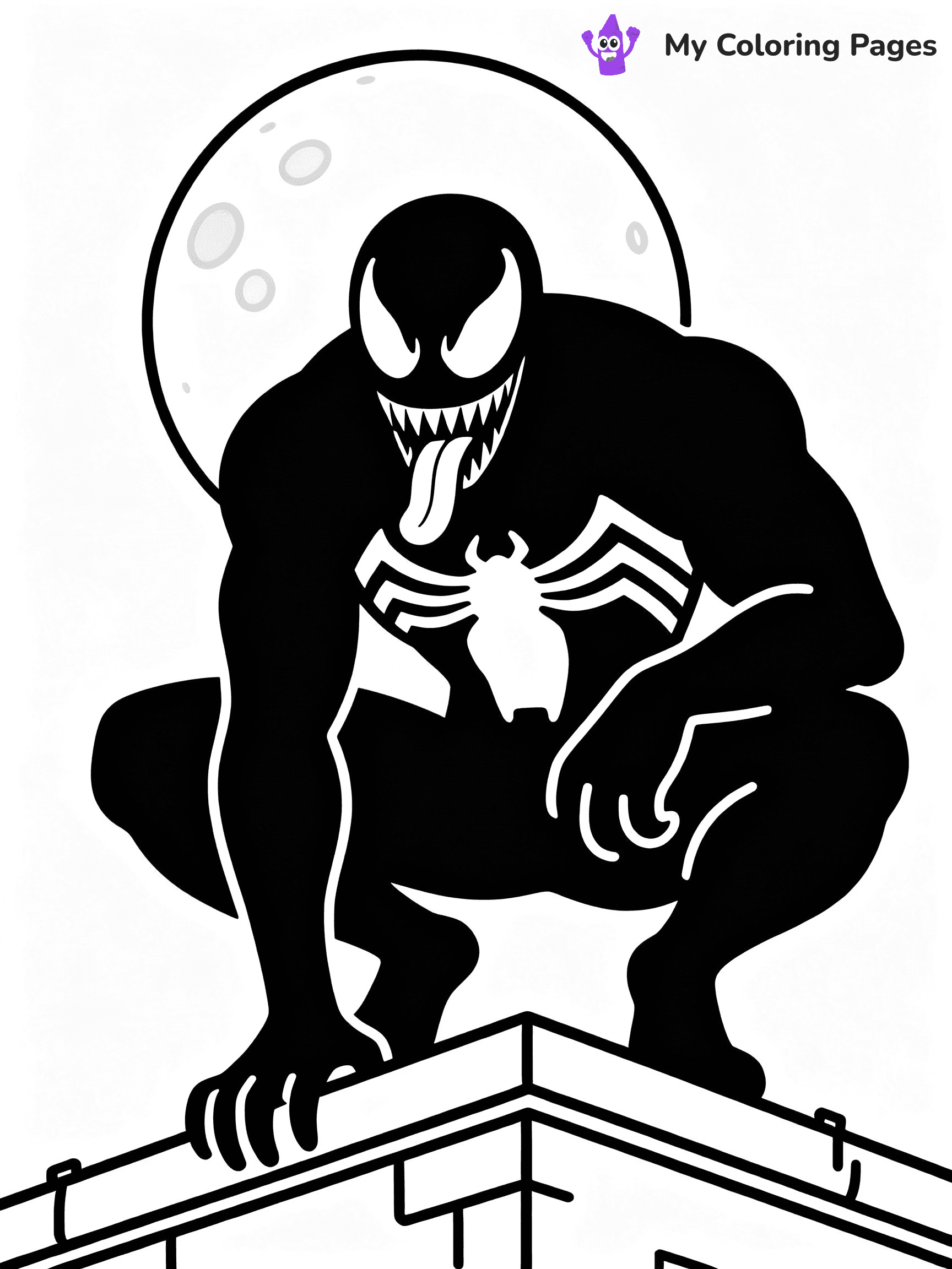 Venom Coloring Pages - 3
