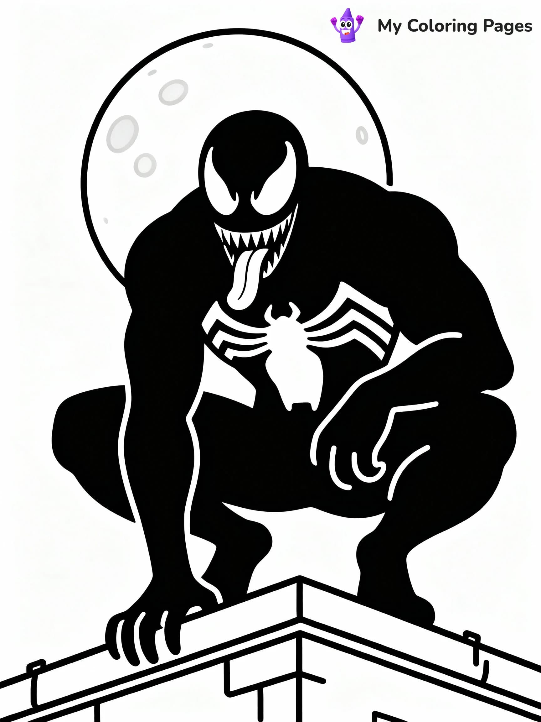 Venom Coloring Pages - 3