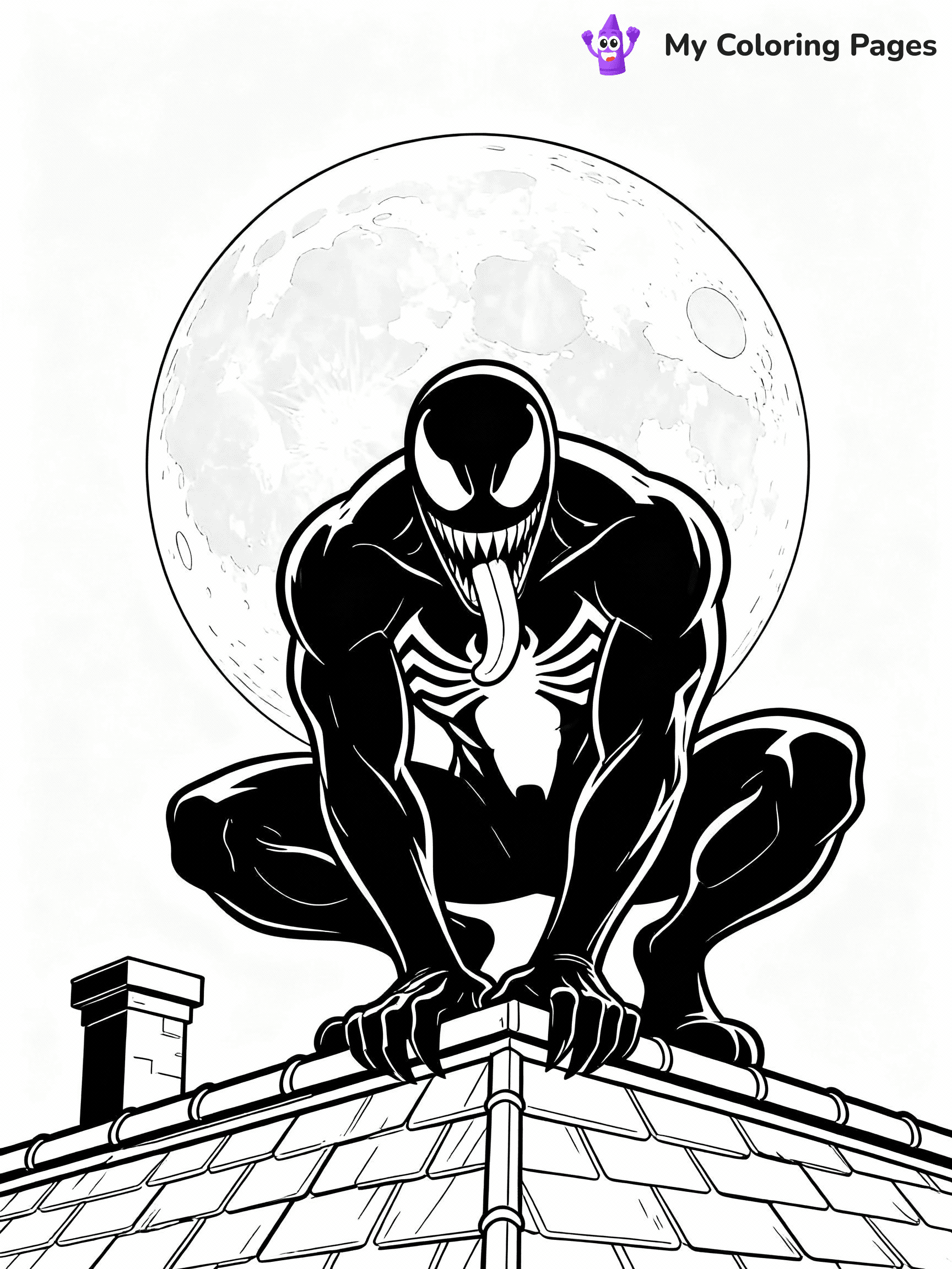 Venom Coloring Pages - 2