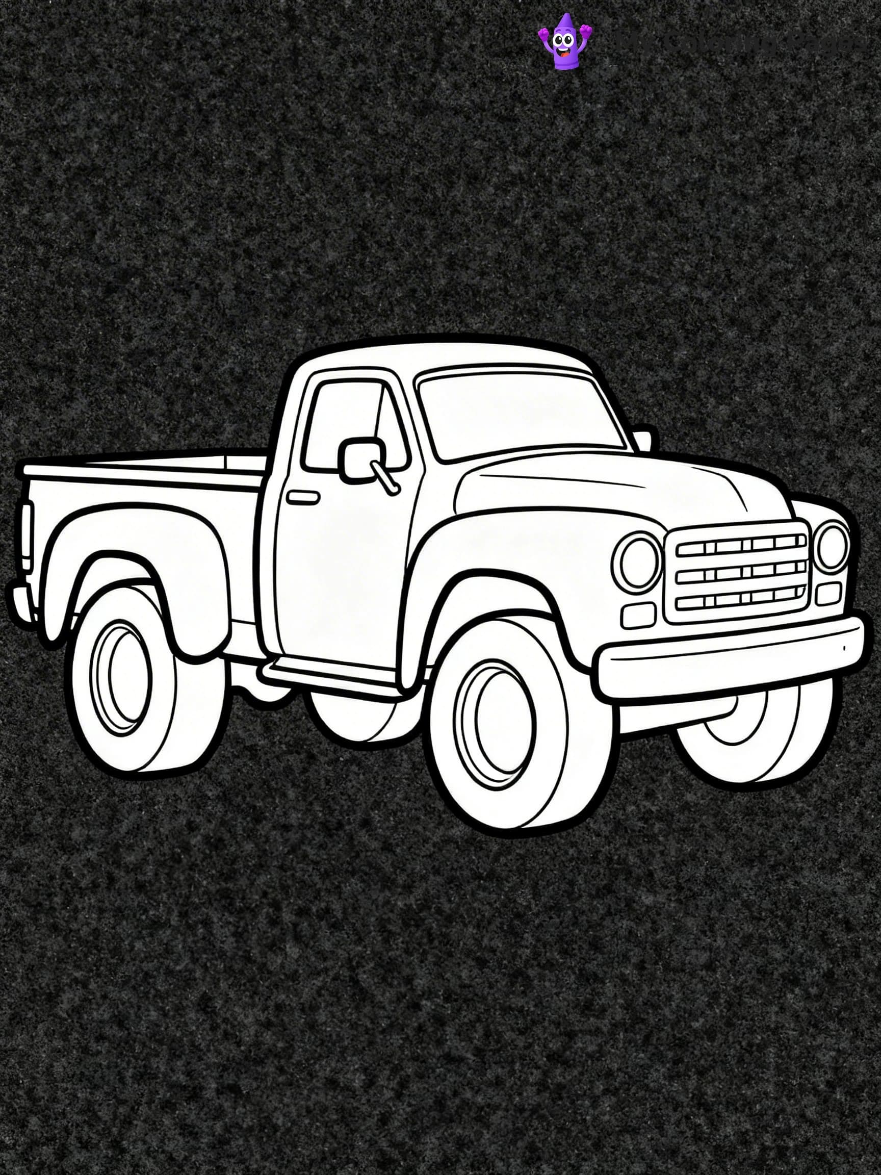 Dually Truck Coloring Pages - 17