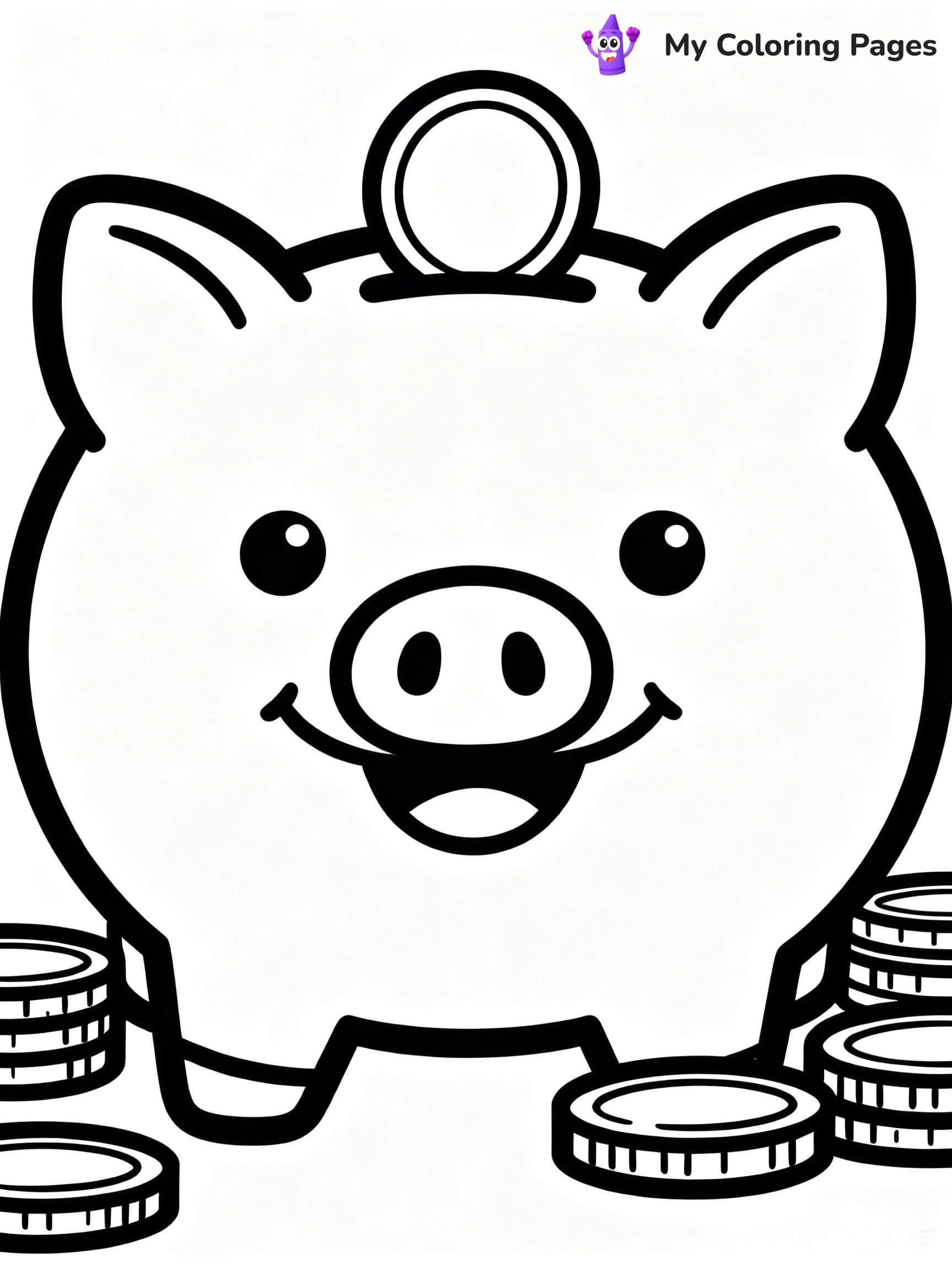 Money Coloring Pages - 21