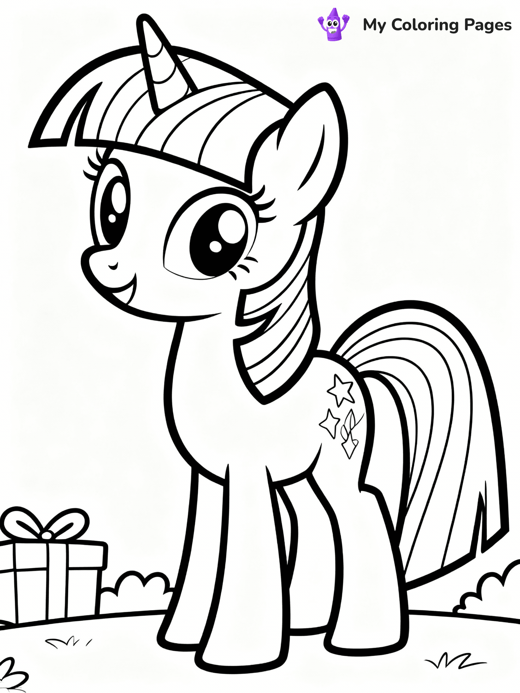 Twilight Sparkle Coloring Pages - 21