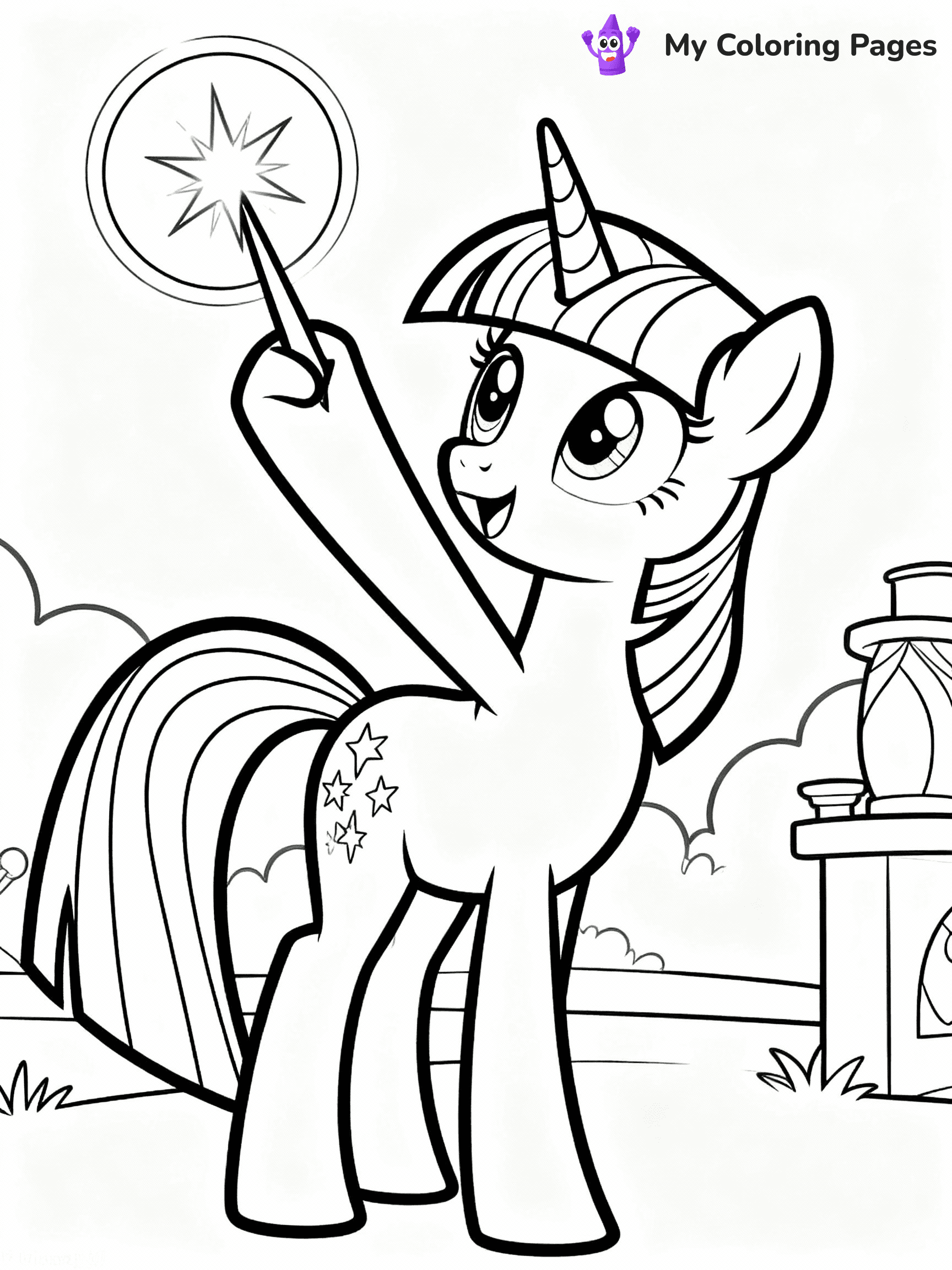 Twilight Sparkle Coloring Pages - 19