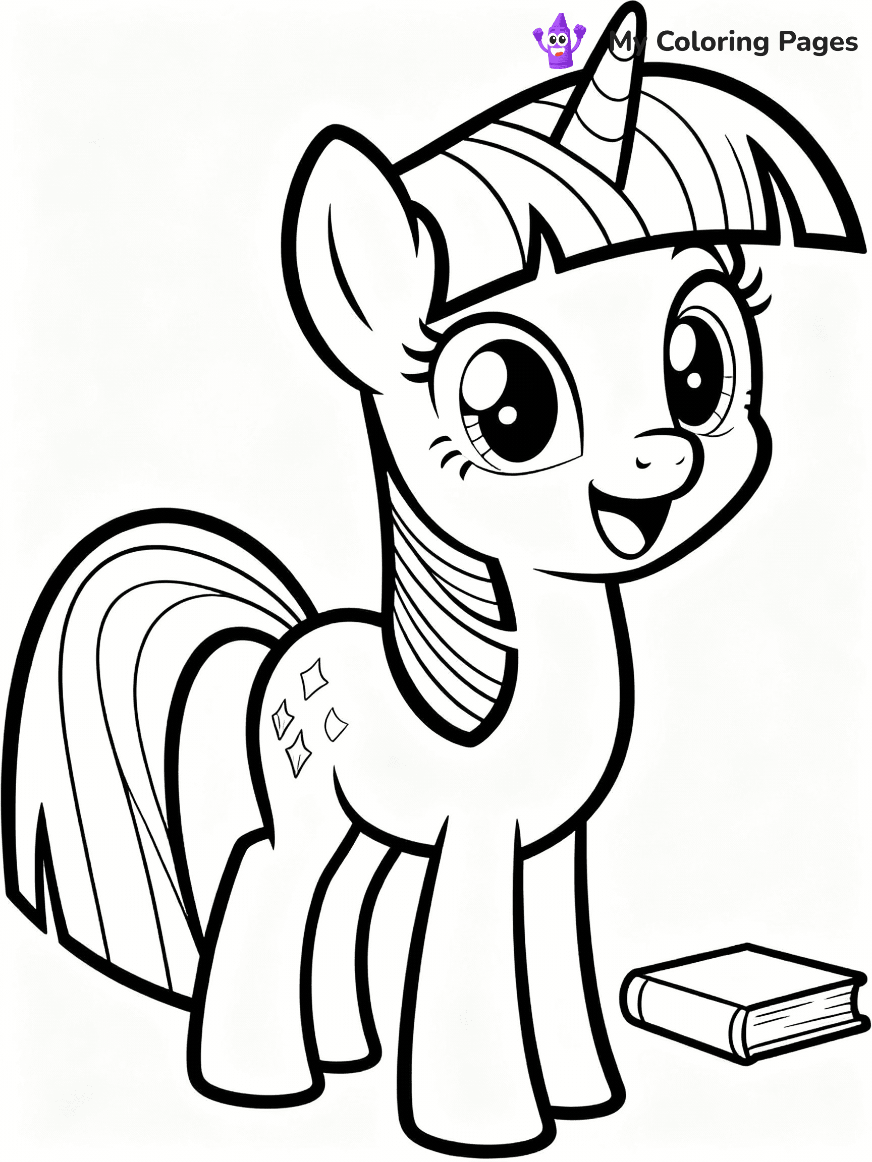 Twilight Sparkle Coloring Pages - 20