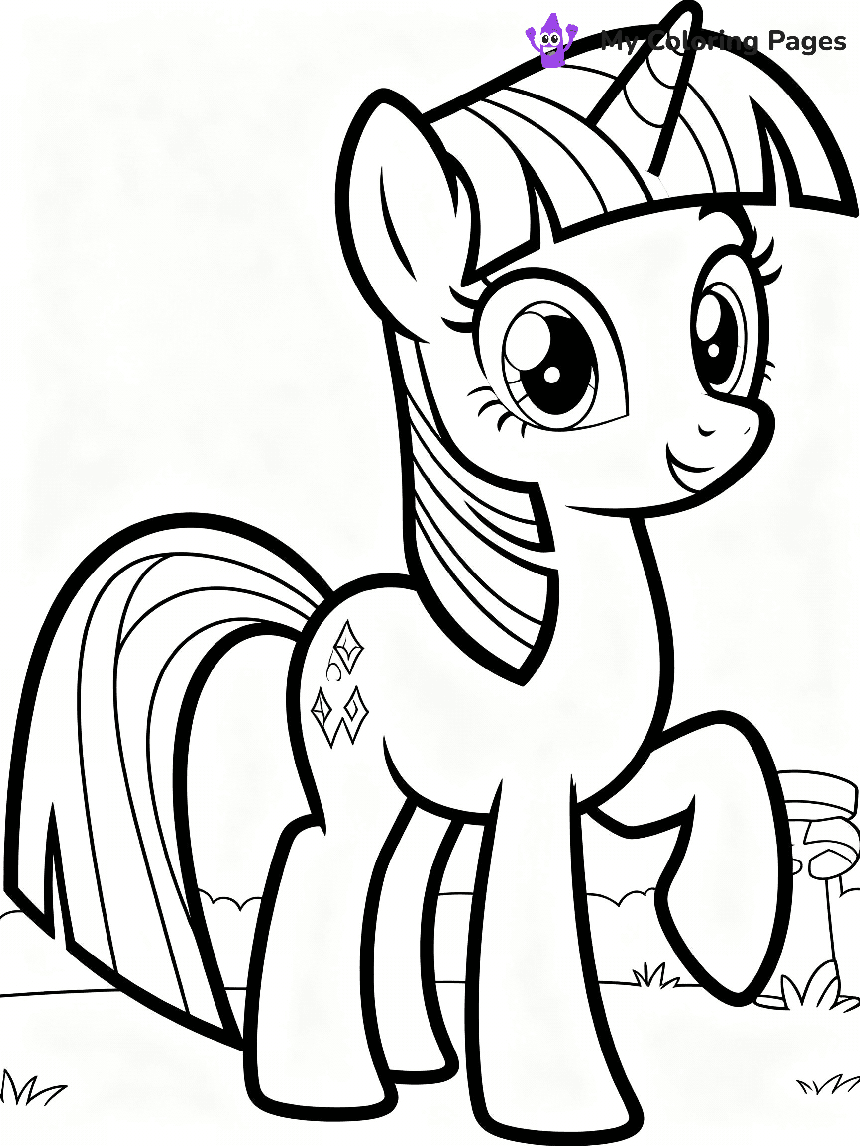 Twilight Sparkle Coloring Pages - 18