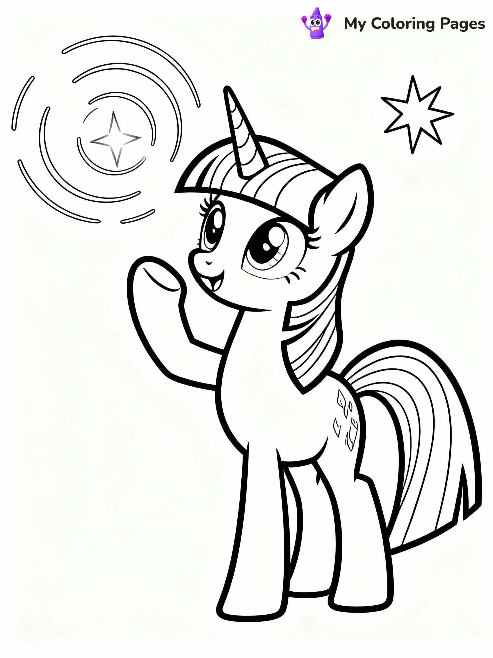Twilight Sparkle Coloring Pages - 15