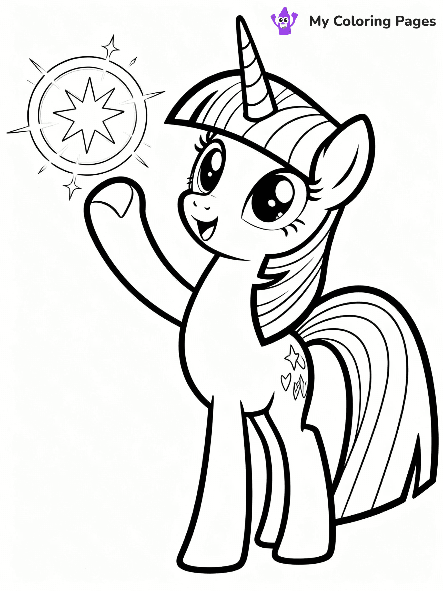 Twilight Sparkle Coloring Pages - 13